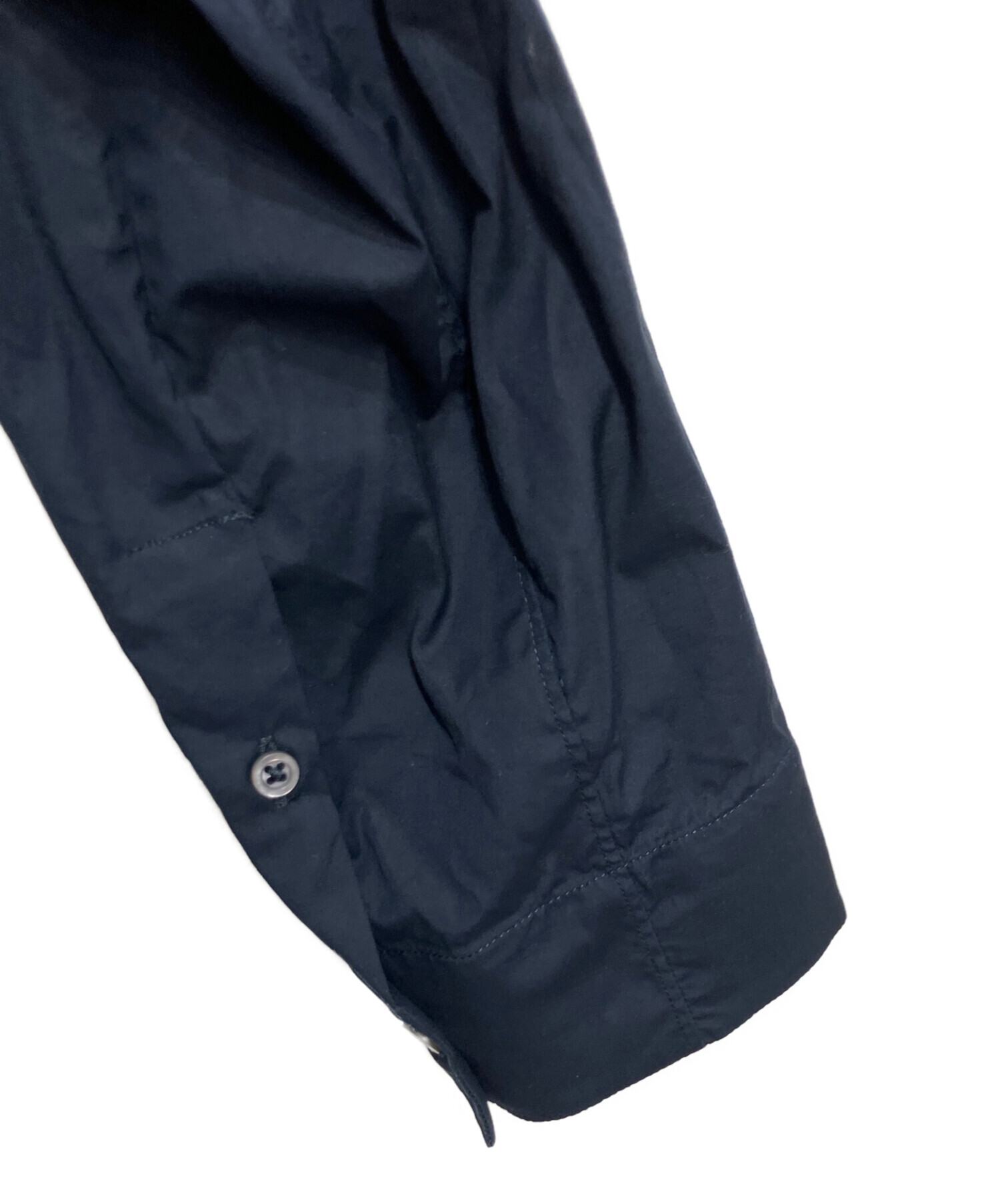 JIL SANDER シャツ 39 ジルサンダー ネイビー 紺 中古・古着通販】JIL SANDER (ジルサンダー) ドレスシャツ ネイビー
