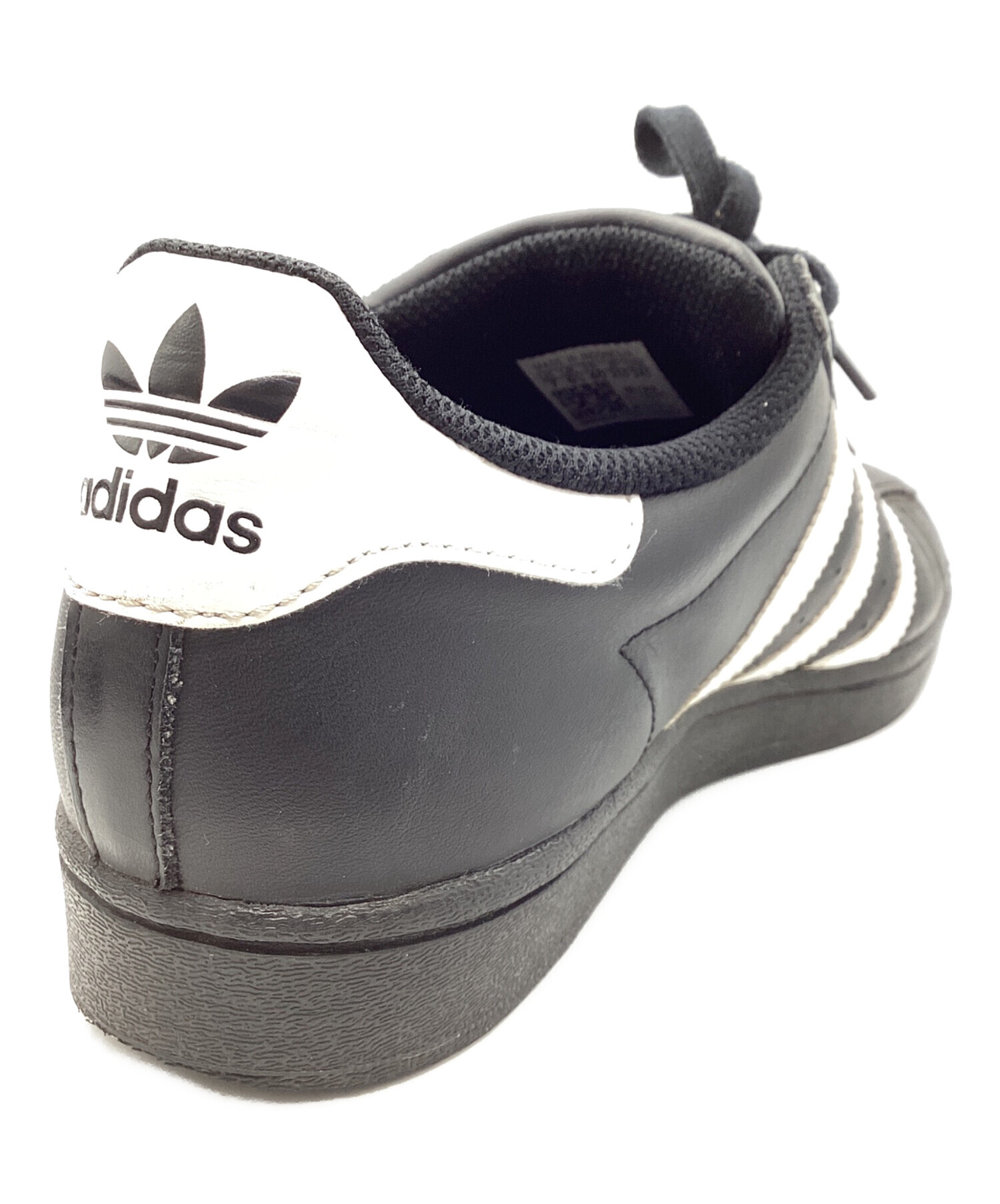 中古・古着通販】adidas (アディダス) SUPERSTAR ブラック サイズ:25 