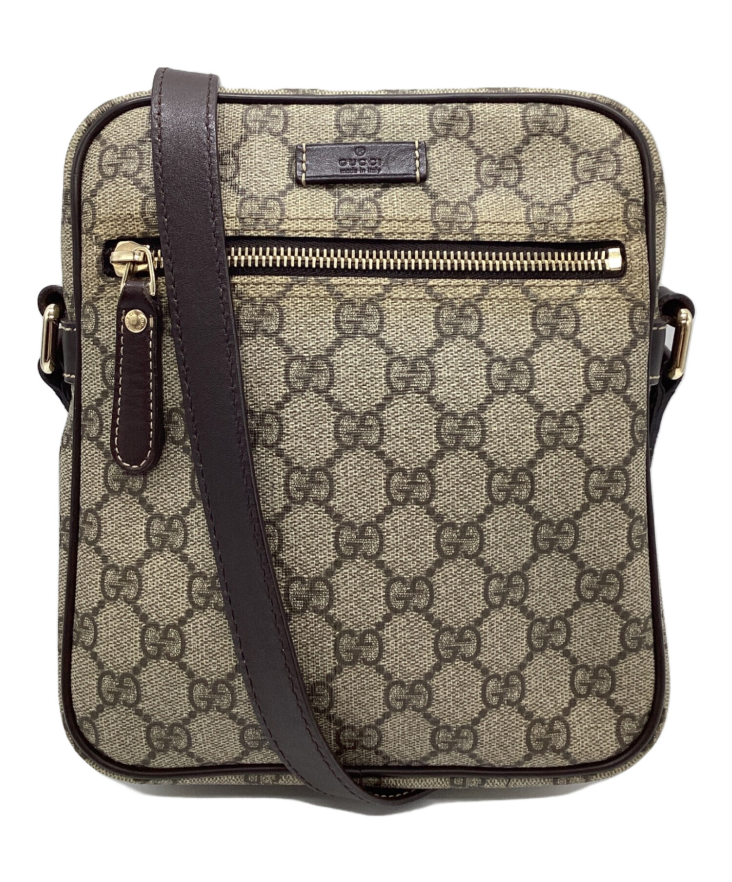 中古・古着通販】GUCCI (グッチ) GGスプリームスクエアショルダー