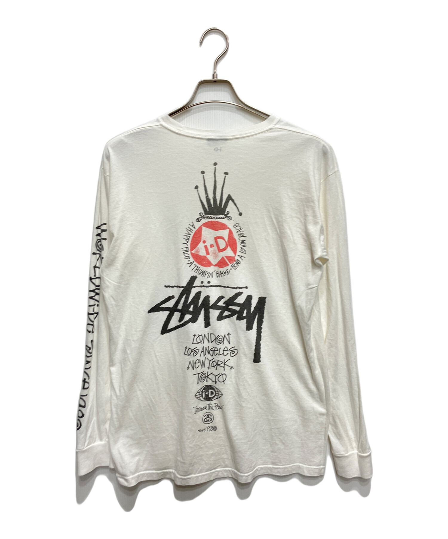 中古・古着通販】stussy (ステューシー) i-D magazineコラボロング