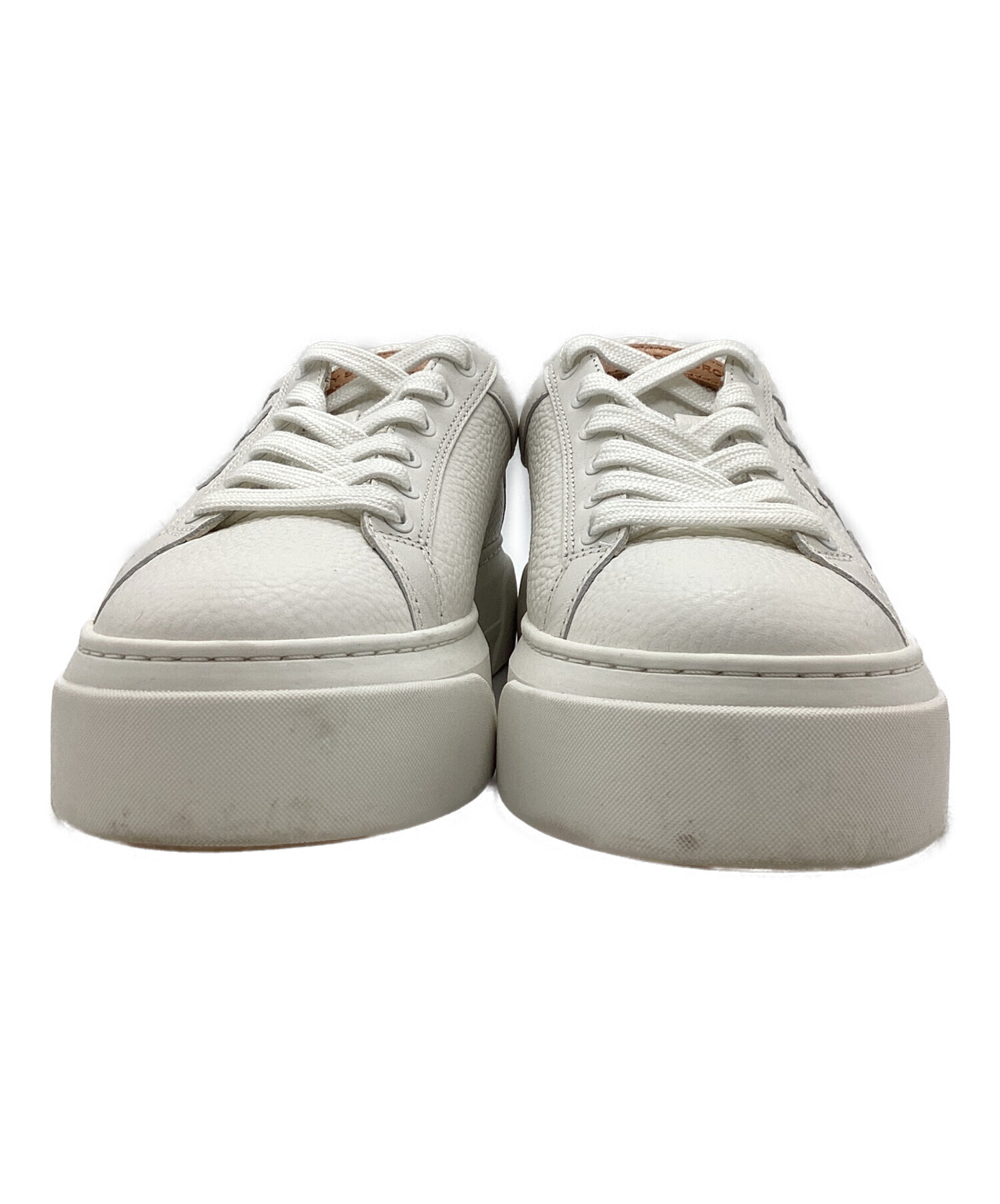 Tory Burch スニーカー ホワイト/グレー 中古・古着通販】TORY BURCH (トリーバーチ) プラットフォーム