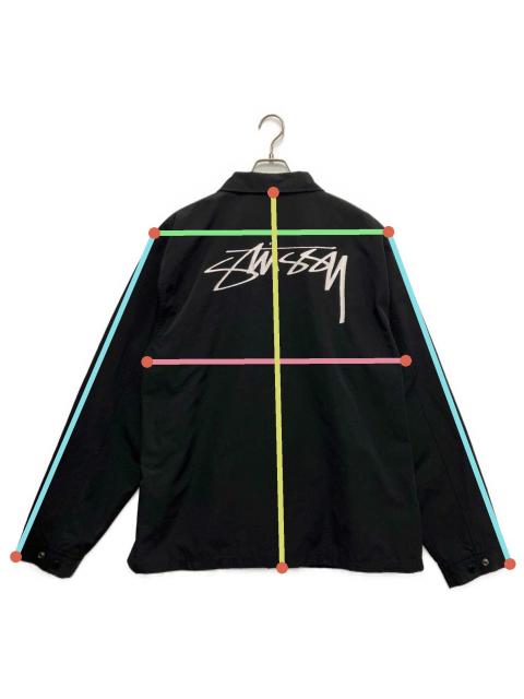 STUSSY 00’s ステューシー バックロゴ コーチジャケット Lサイズ 中古・古着通販】stussy (ステューシー) バックロゴコーチジャケット