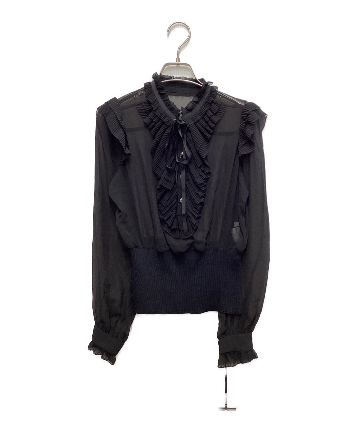 中古・古着通販】Sov. (ソブ) ギャザーフリルデザインブラウス