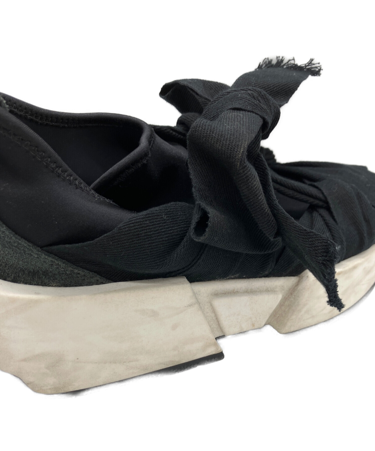 お値下げ MM6 Maison Margiela 厚底リボンスニーカー 38 中古・古着通販】MM6 Maison Margiela (エムエムシックスメゾン