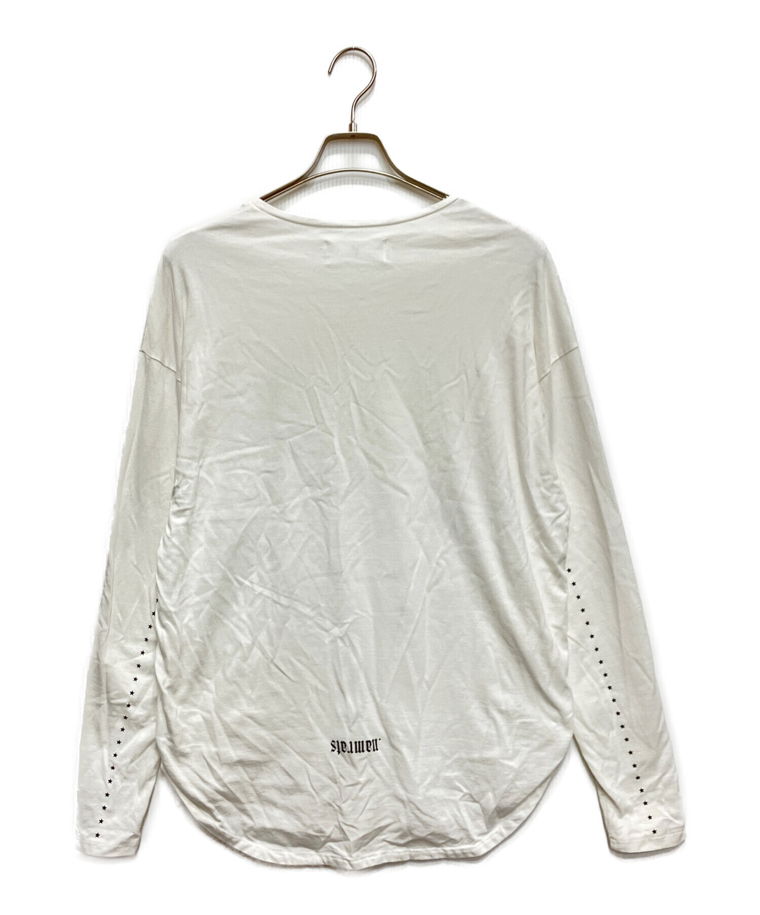 中古・古着通販】ASKYY (アスキー) ロングスリーブカットソー ホワイト