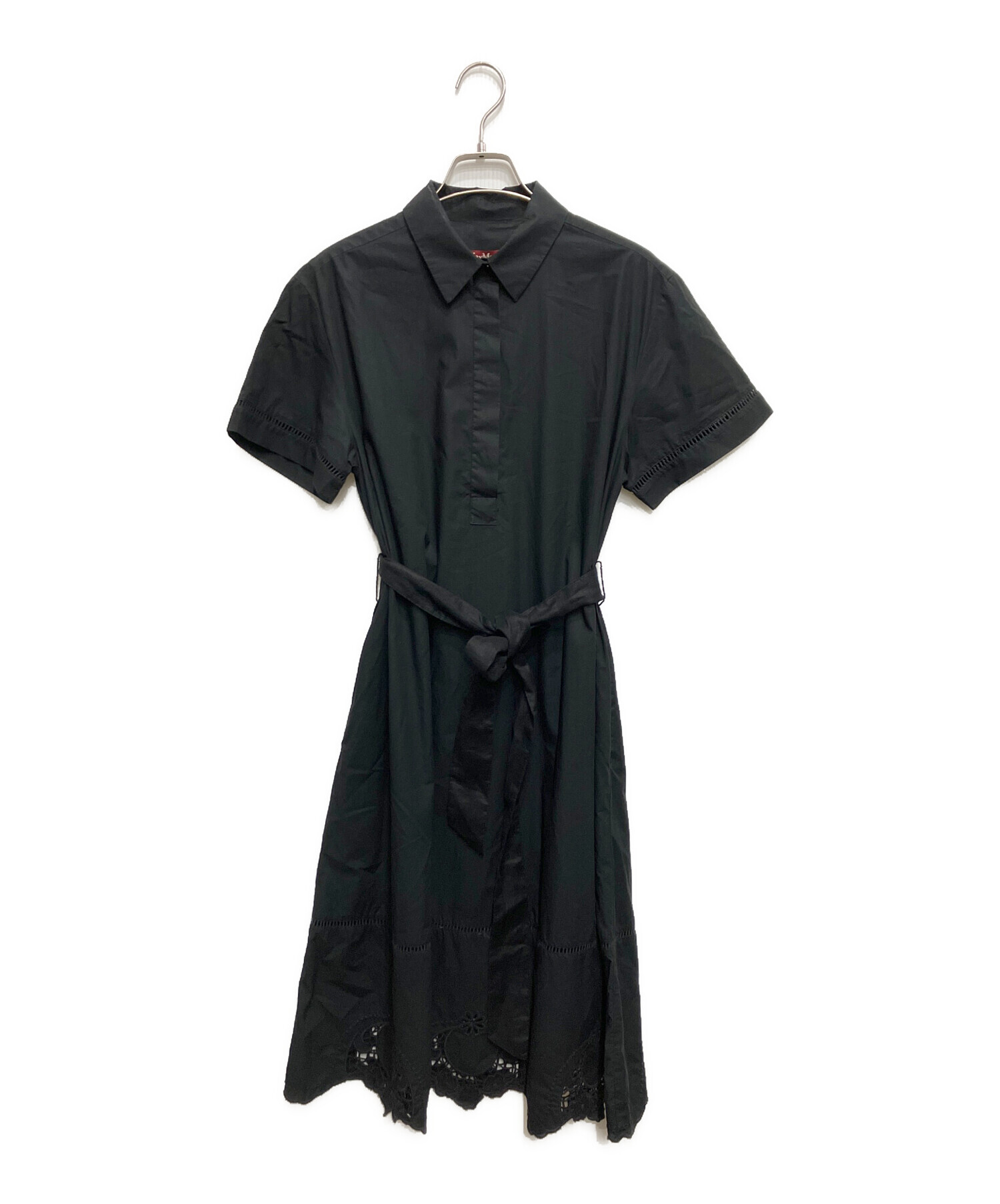 最終価格　マックスマーラ　シャツワンピース　未使用 中古・古着通販】MaxMara (マックスマーラ) シャツワンピース ブラック