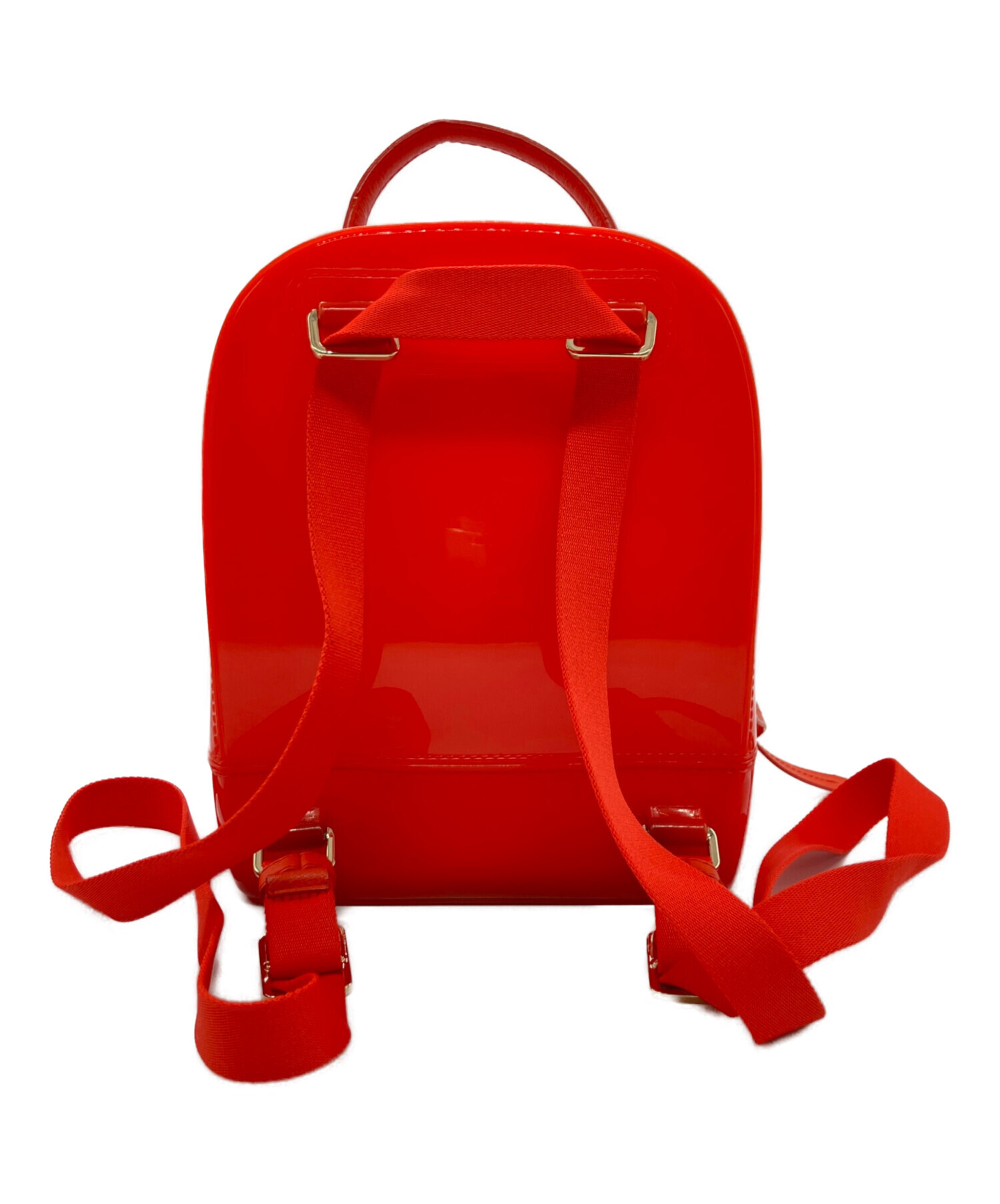 FURLA リュック 中古・古着通販】FURLA (フルラ) リュック レッド｜ブランド・古着通販