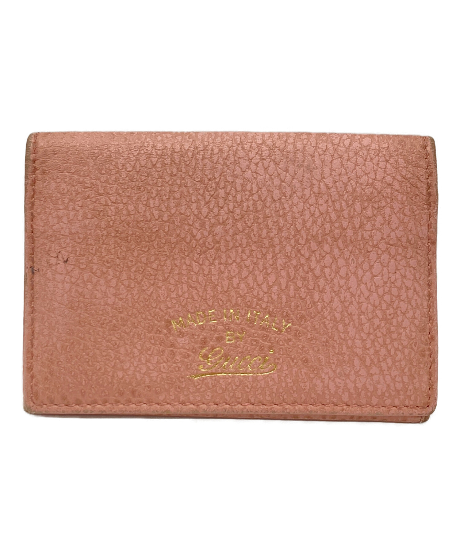 中古・古着通販】GUCCI (グッチ) カードケース ピンク｜ブランド・古着
