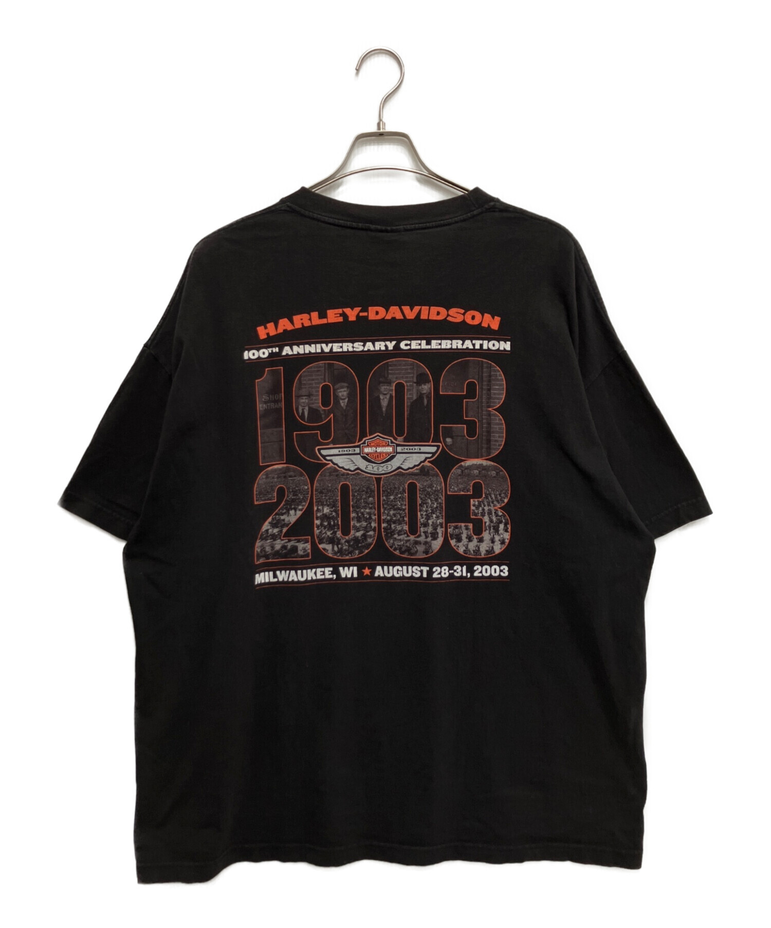 中古・古着通販】HARLEY-DAVIDSON (ハーレーダビッドソン) プリントT