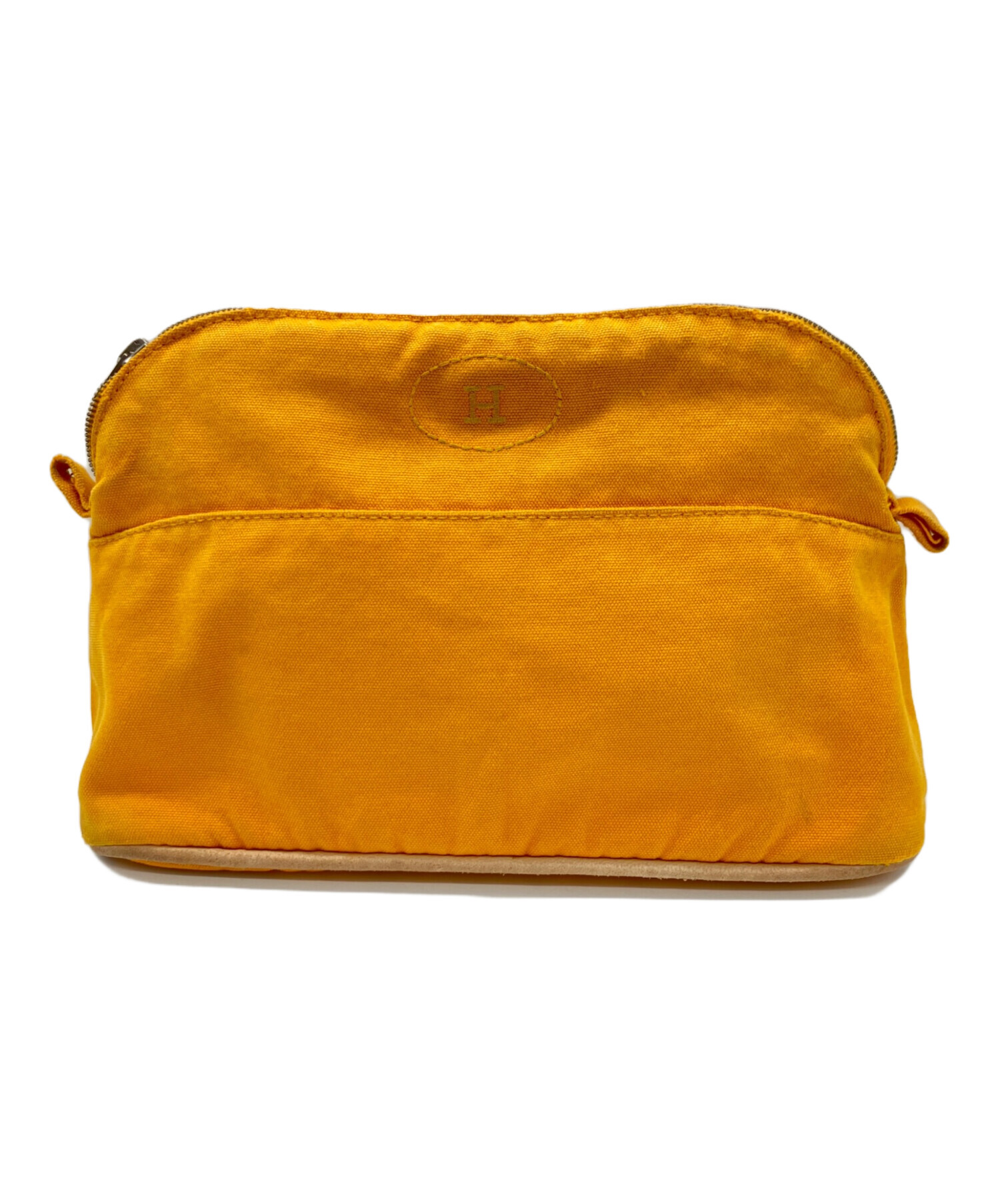 中古・古着通販】HERMES (エルメス) ボリードポーチ オレンジ