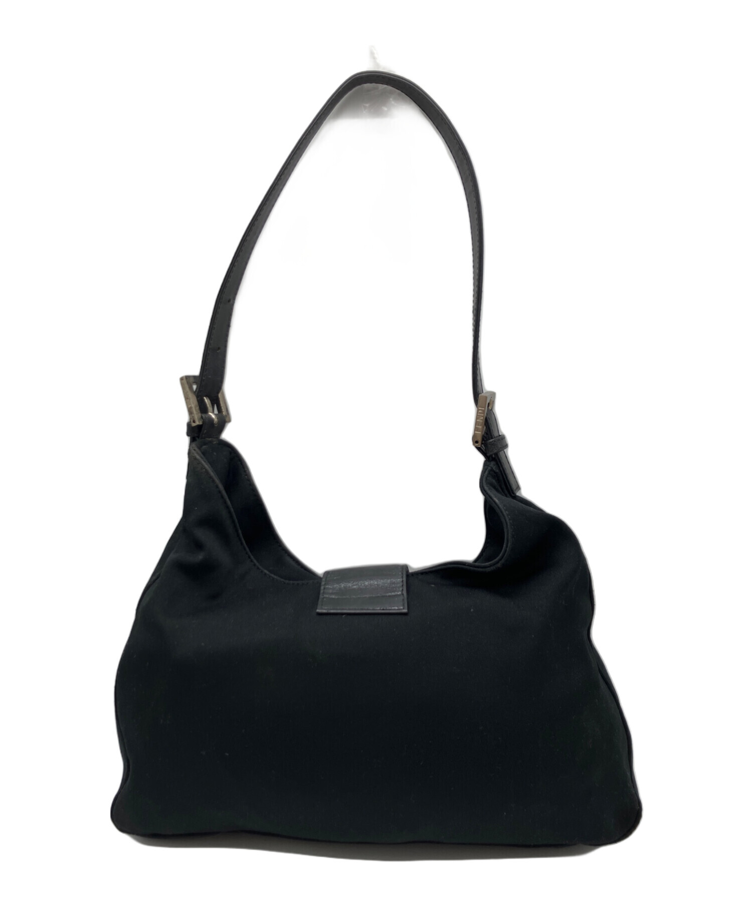 良品◎FENDI フェンディ マンマバケット ジャージー 黒 ブラック 中古・古着通販】FENDI (フェンディ) ジャージーマンマバケット