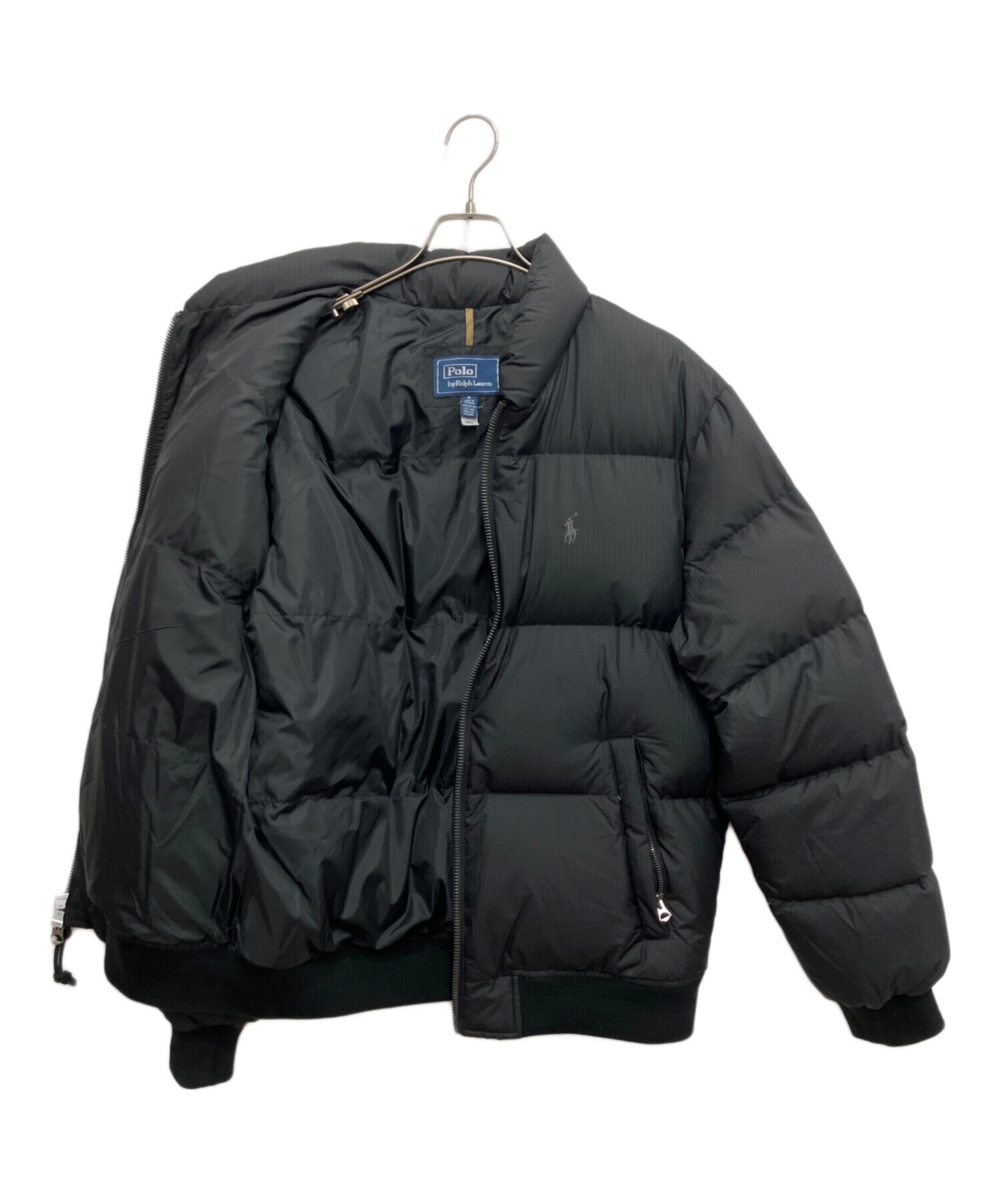新品　ラルフローレン　リップストップダウンジャケットLサイズ　ブラック160cm 中古・古着通販】POLO RALPH LAUREN (ポロ・ラルフローレン) リップス
