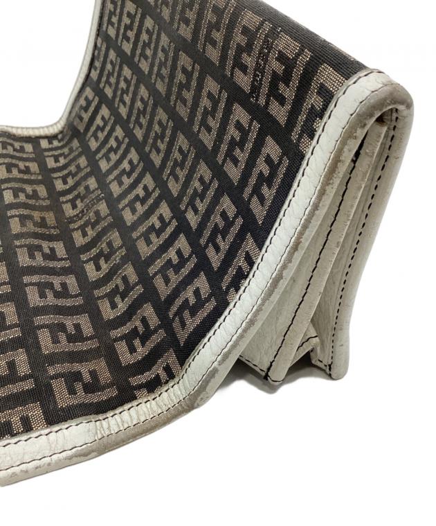 中古・古着通販】FENDI (フェンディ) ズッキーノホワイトレザー