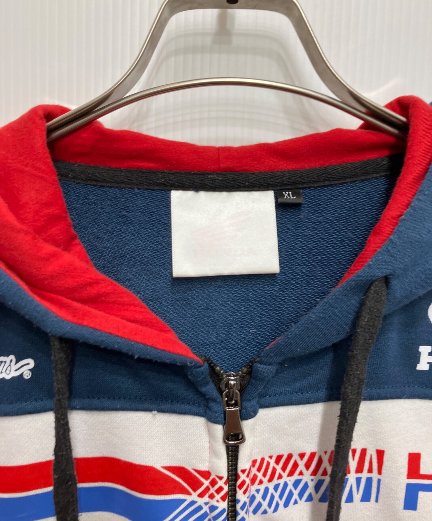 中古・古着通販】HONDA (ホンダ) ジップパーカー レッド サイズ:XL