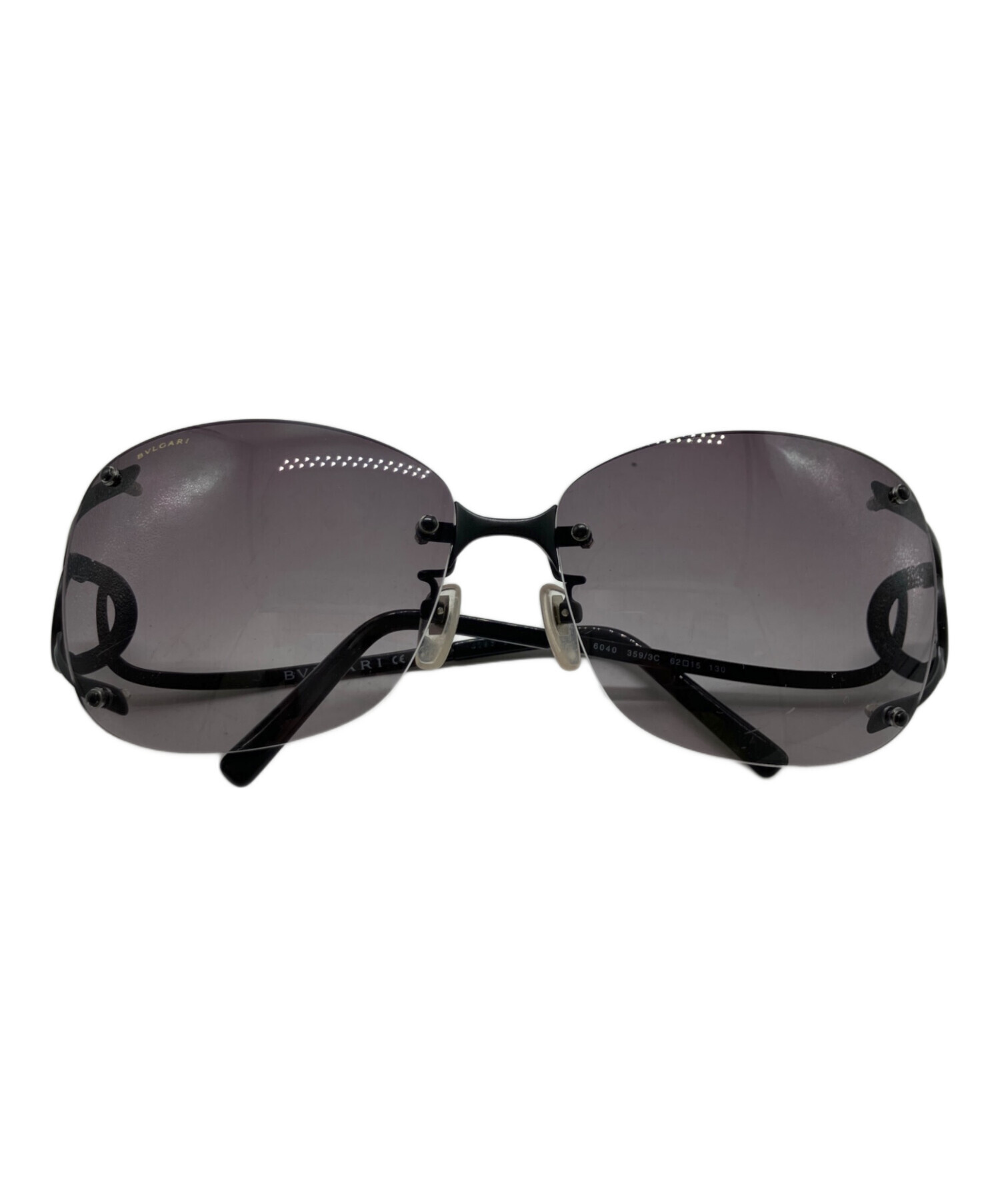 中古・古着通販】BVLGARI (ブルガリ) サングラス ブラック サイズ:62