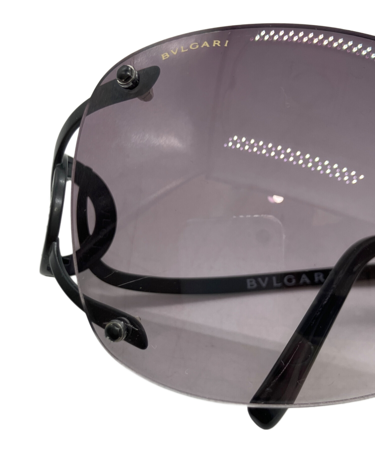 中古・古着通販】BVLGARI (ブルガリ) サングラス ブラック サイズ:62