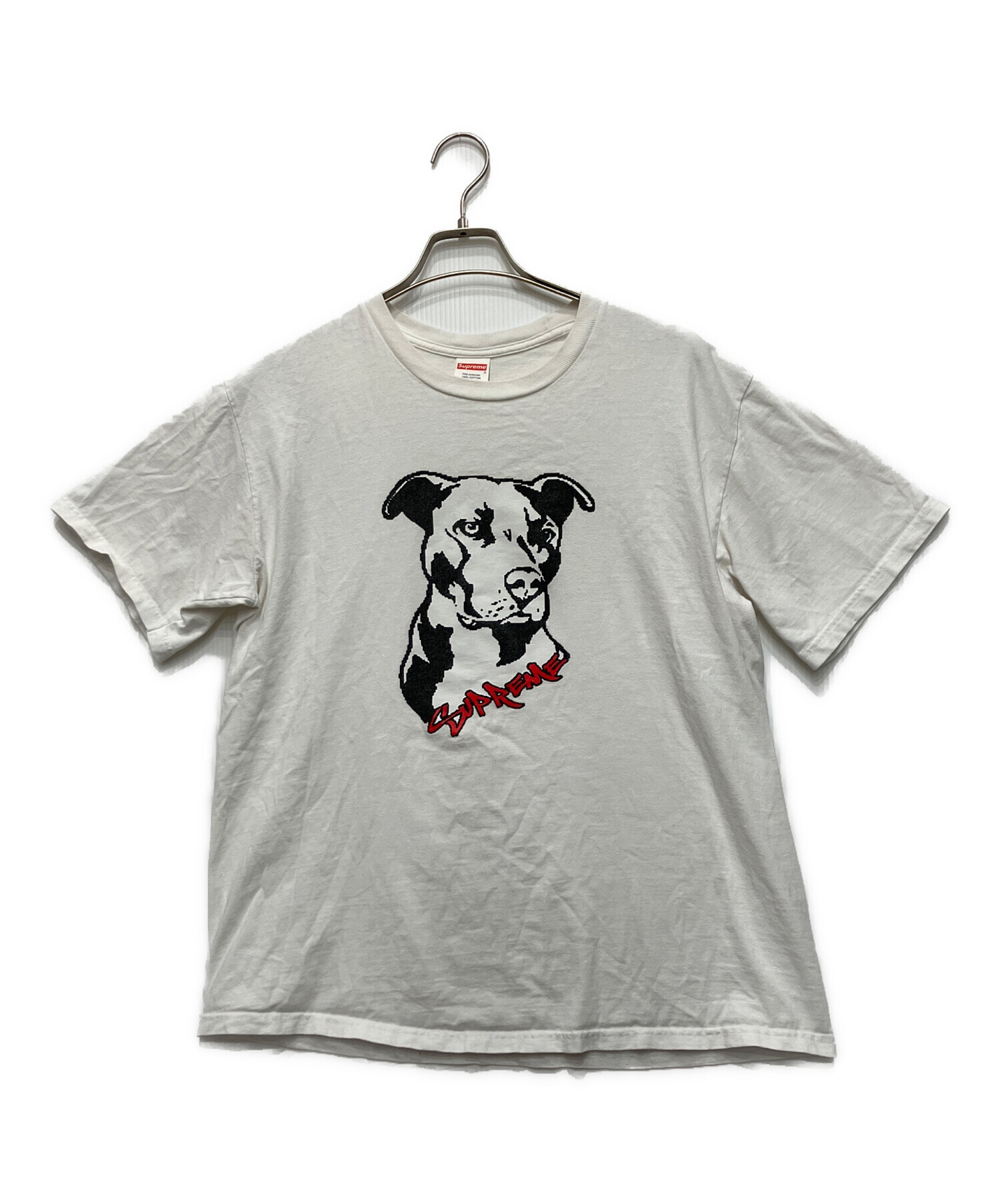 中古・古着通販】SUPREME (シュプリーム) Pitbull Tee ホワイト サイズ