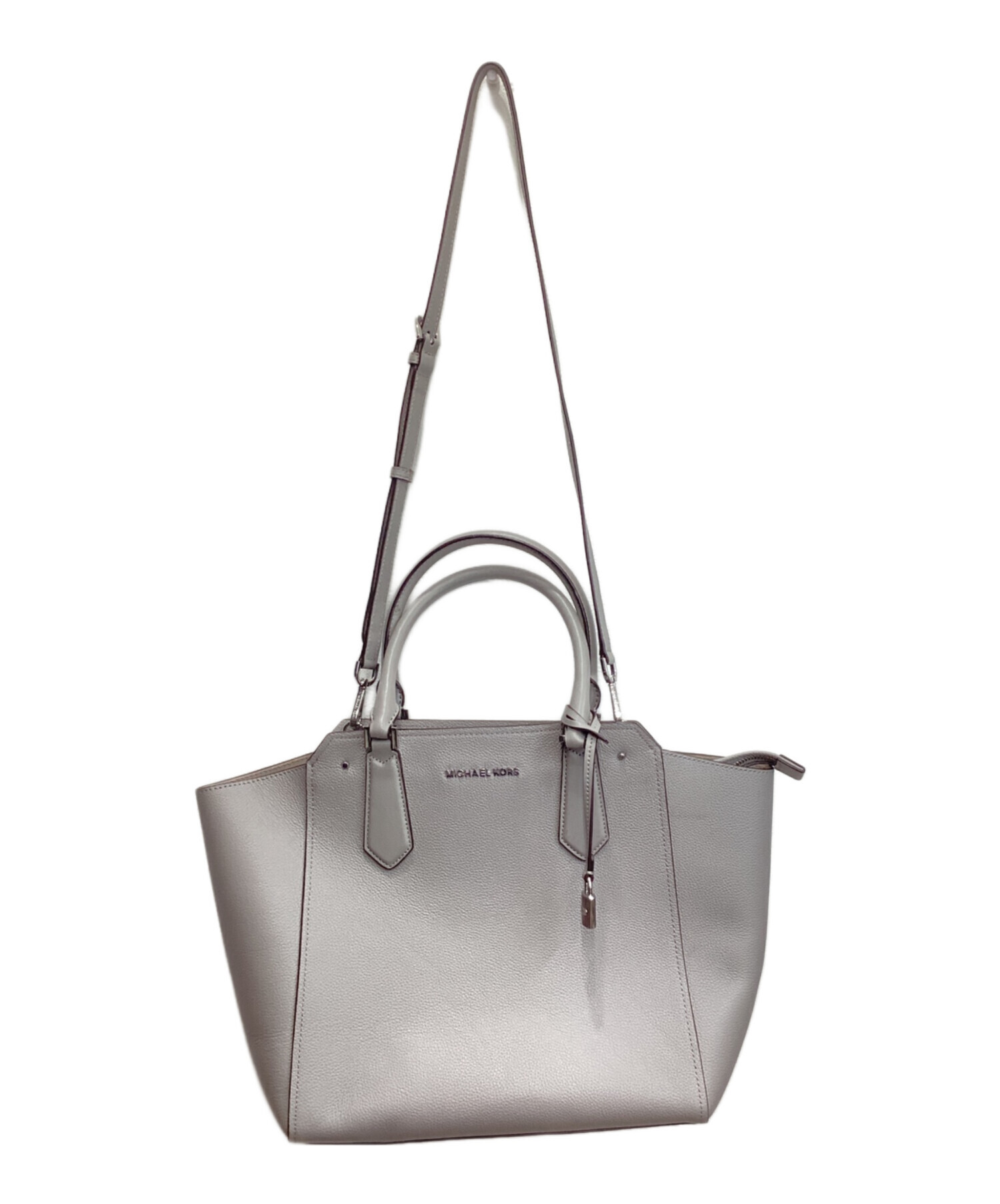 tomotomo928 Michael Kors グレー トートバッグ 中古・古着通販】MICHAEL KORS (マイケルコース) トートバッグ グレー