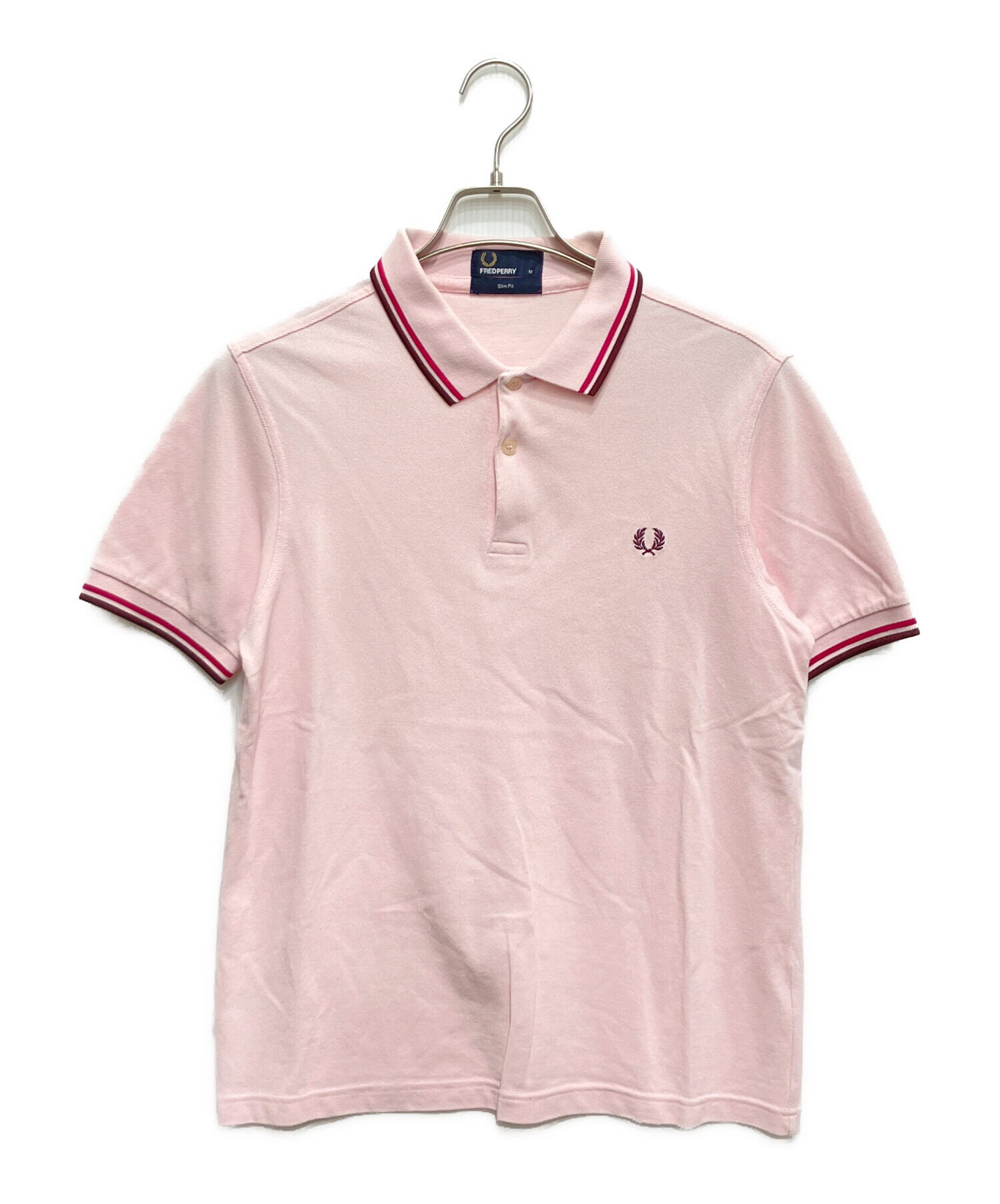 フレッドペリー　ポロシャツ　ピンク　8 dark pink 中古・古着通販】FRED PERRY (フレッドペリー) ポロシャツ ピンク