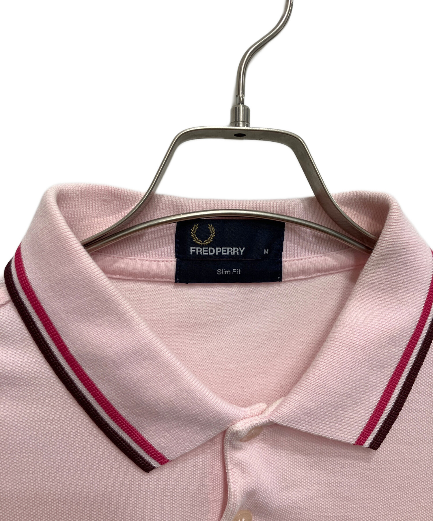 中古・古着通販】FRED PERRY (フレッドペリー) ポロシャツ ピンク