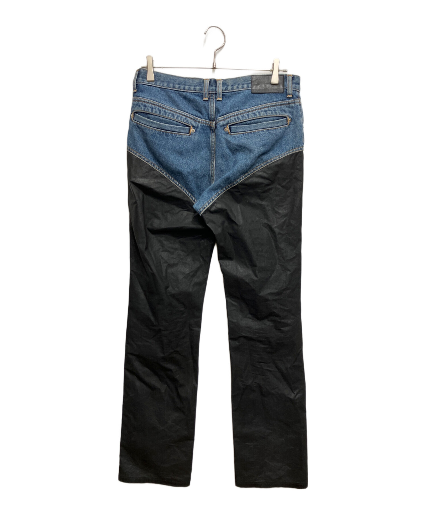 JOHN LAWRENCE SULLIVAN コーティング レイヤード デニム 中古・古着通販】JOHN LAWRENCE SULLIVAN (ジョン ローレンス サリバン