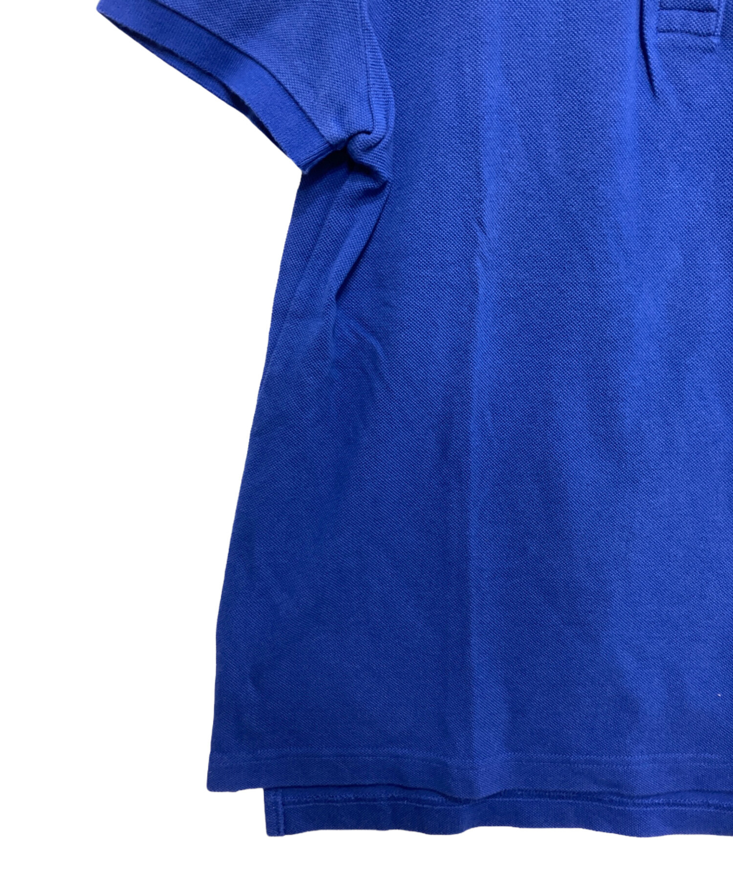 中古・古着通販】LACOSTE (ラコステ) ワンポイントポロシャツ ブルー