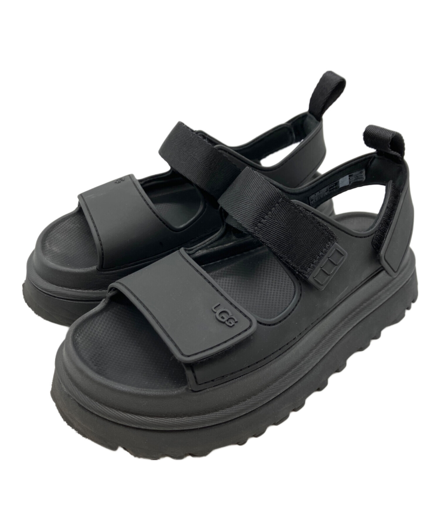 中古・古着通販】UGG (アグ) GoldenGlow ブラック サイズ:23｜ブランド
