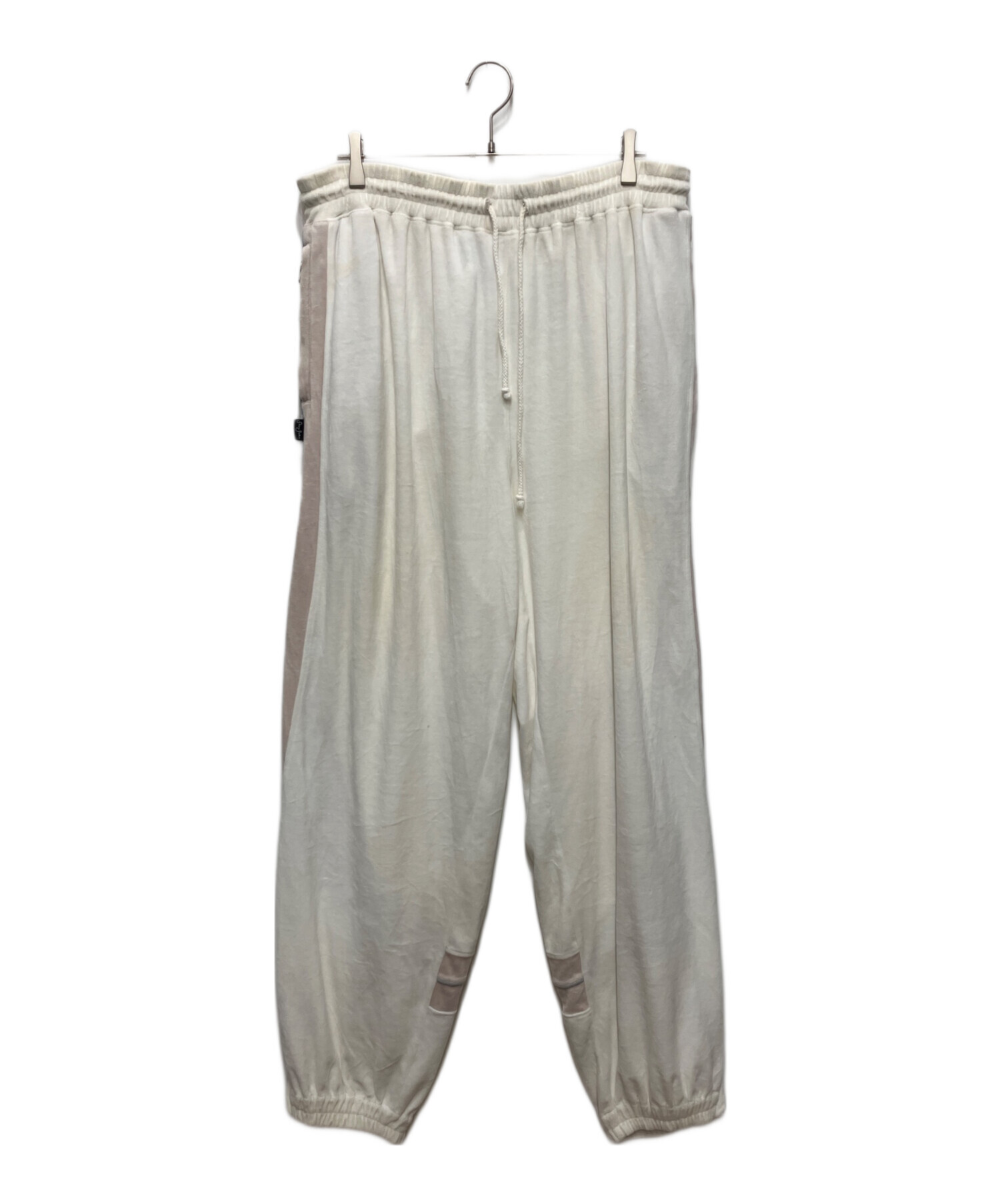 中古・古着通販】SEAN JOHN (ショーンジョン) ベロアパンツ ホワイト