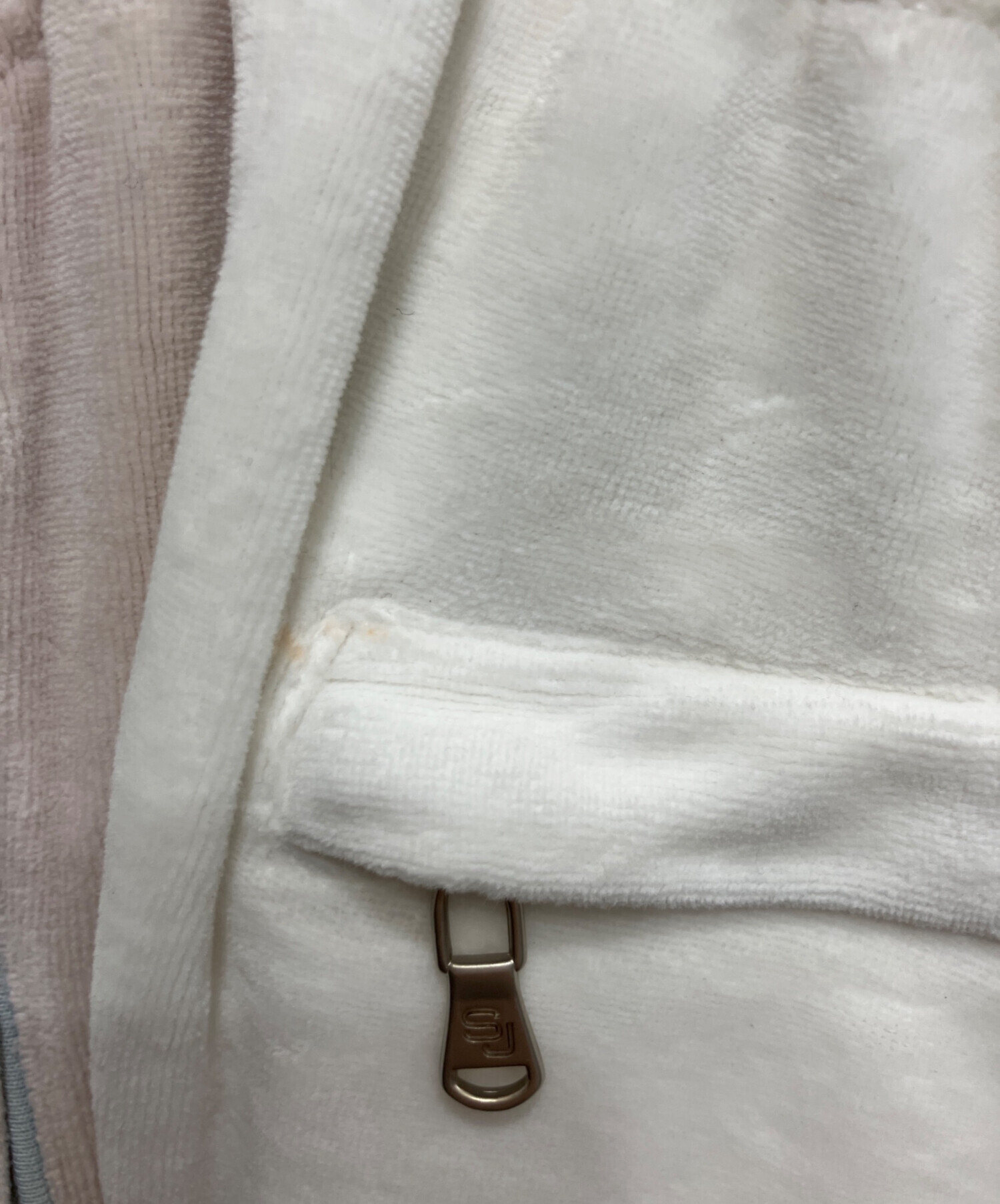 中古・古着通販】SEAN JOHN (ショーンジョン) ベロアパンツ ホワイト