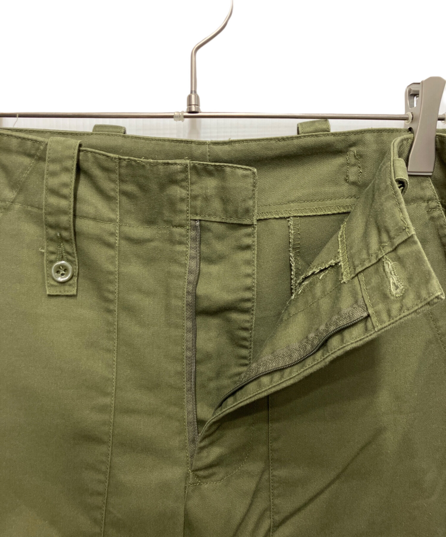 blurhmsROOTSTOCK カーゴパンツ L カーキ 【古着】【中古】【送料無料】 中古・古着通販】British Army (ブリティッシュアーミー) ライト