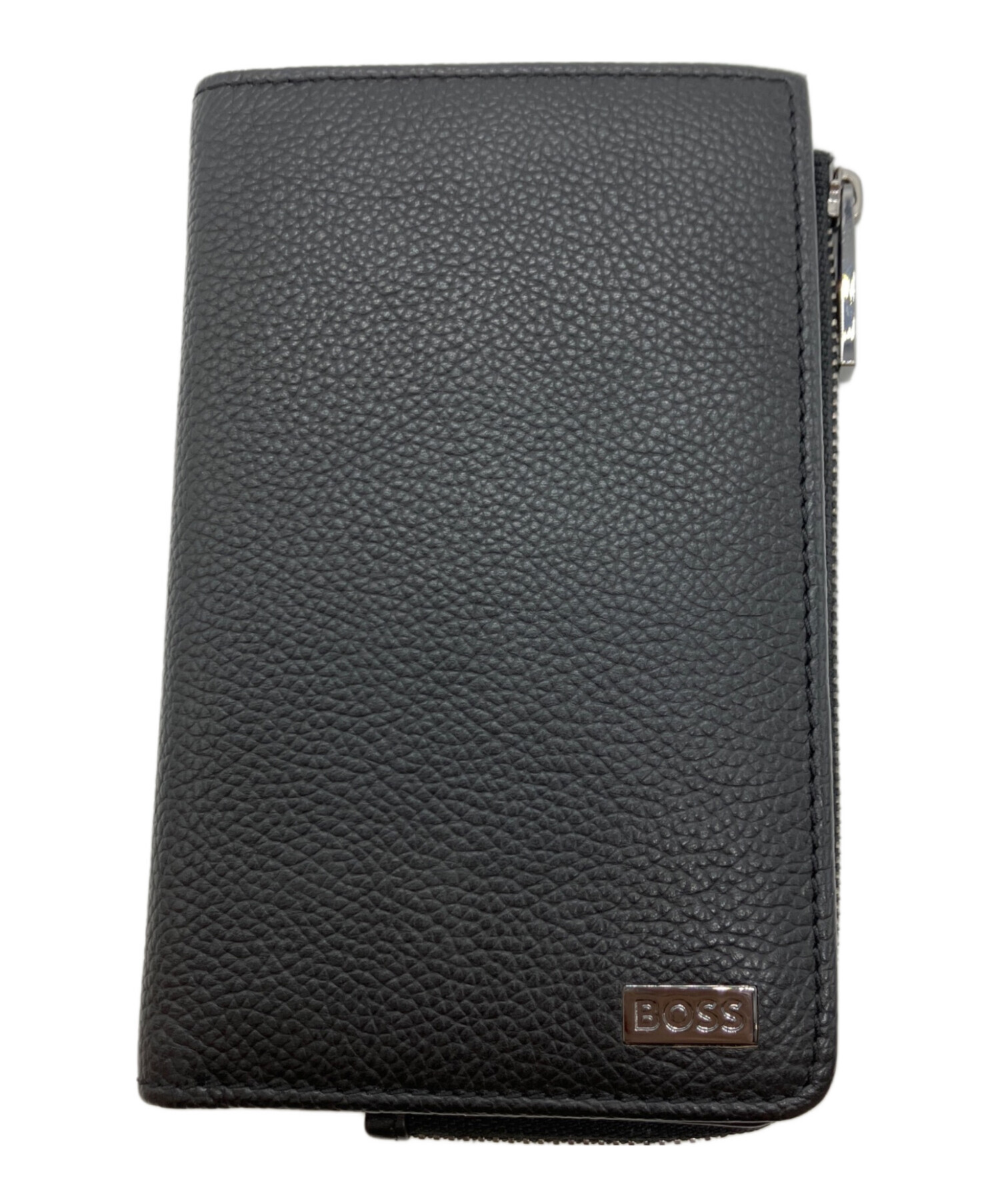 中古・古着通販】BOSS (ボス) 2つ折り財布 ブラック｜ブランド・古着