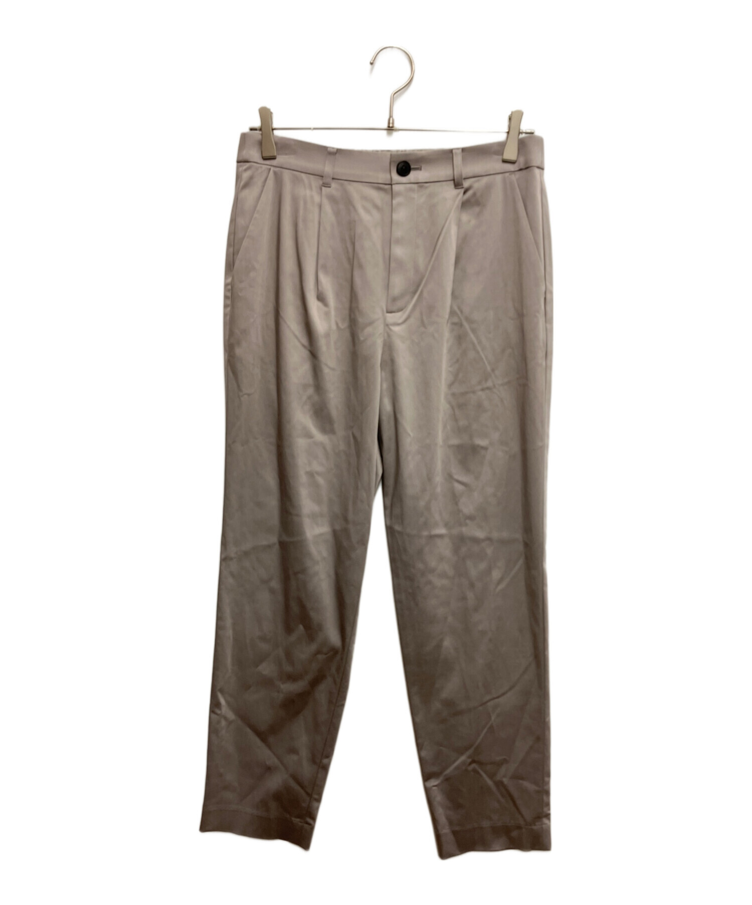 【中古】 明日（あした）への挑戦 中古・古着通販】UNTITLED (アンタイトル) サテンテーパードパンツ