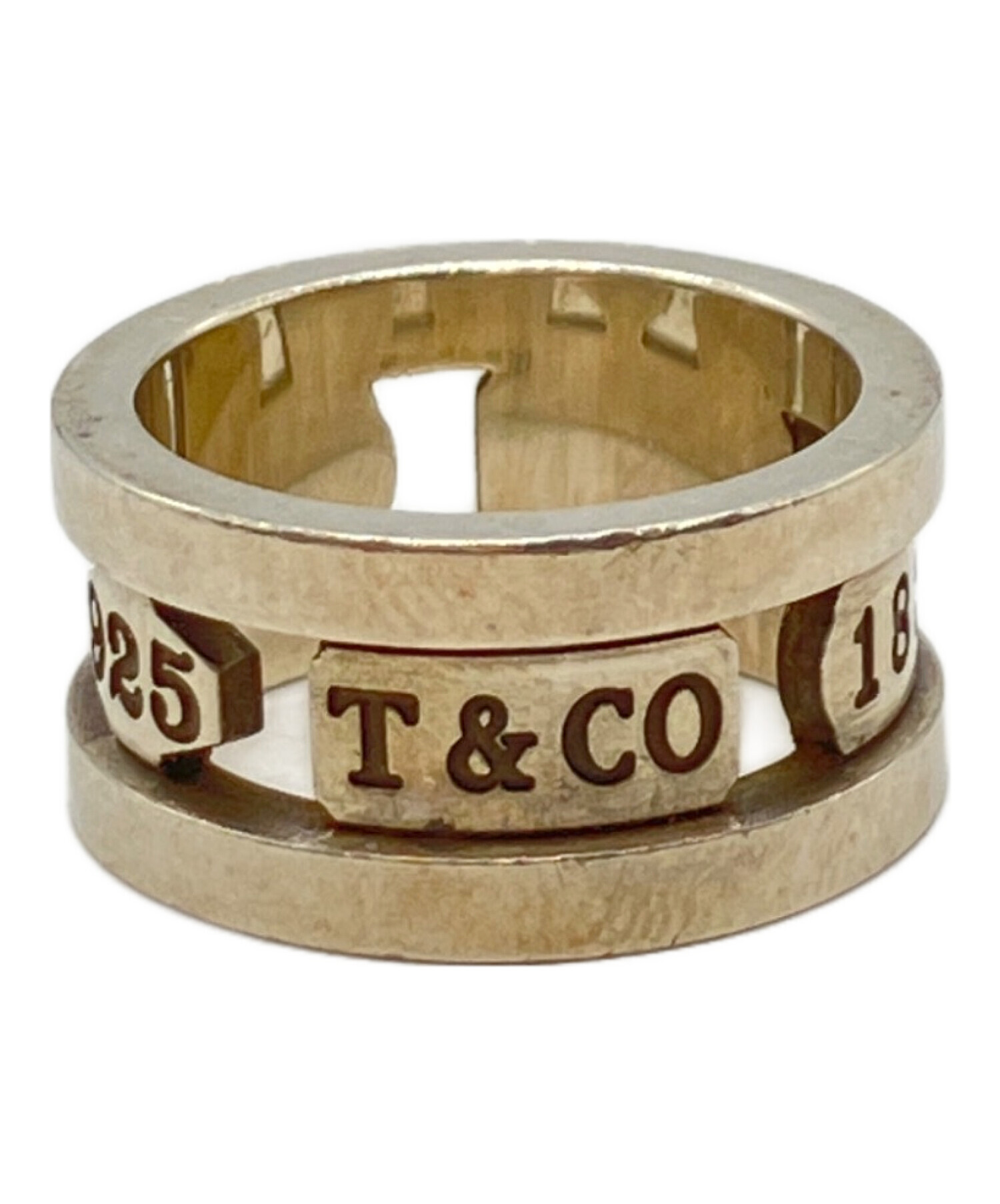 【美品・付属品有り】TIFFANY&Co. 1837エレメントリング 約12号 中古・古着通販】TIFFANY & Co. (ティファニー) 1837エレメントリング
