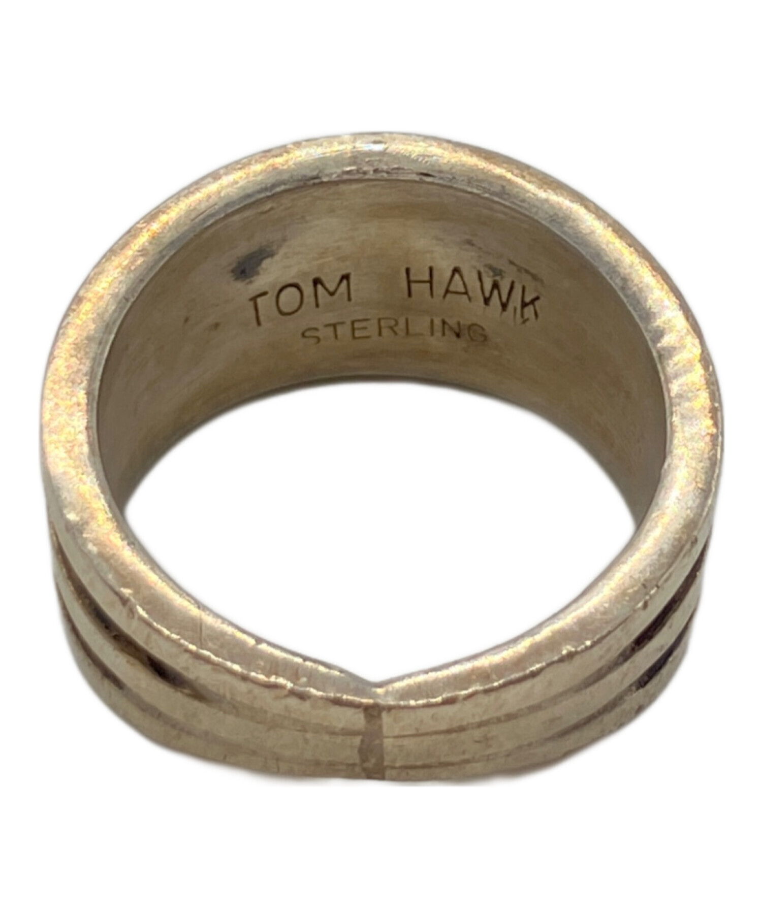 中古・古着通販】TOM HAWK (トムホーク) 2ラインリング シルバー