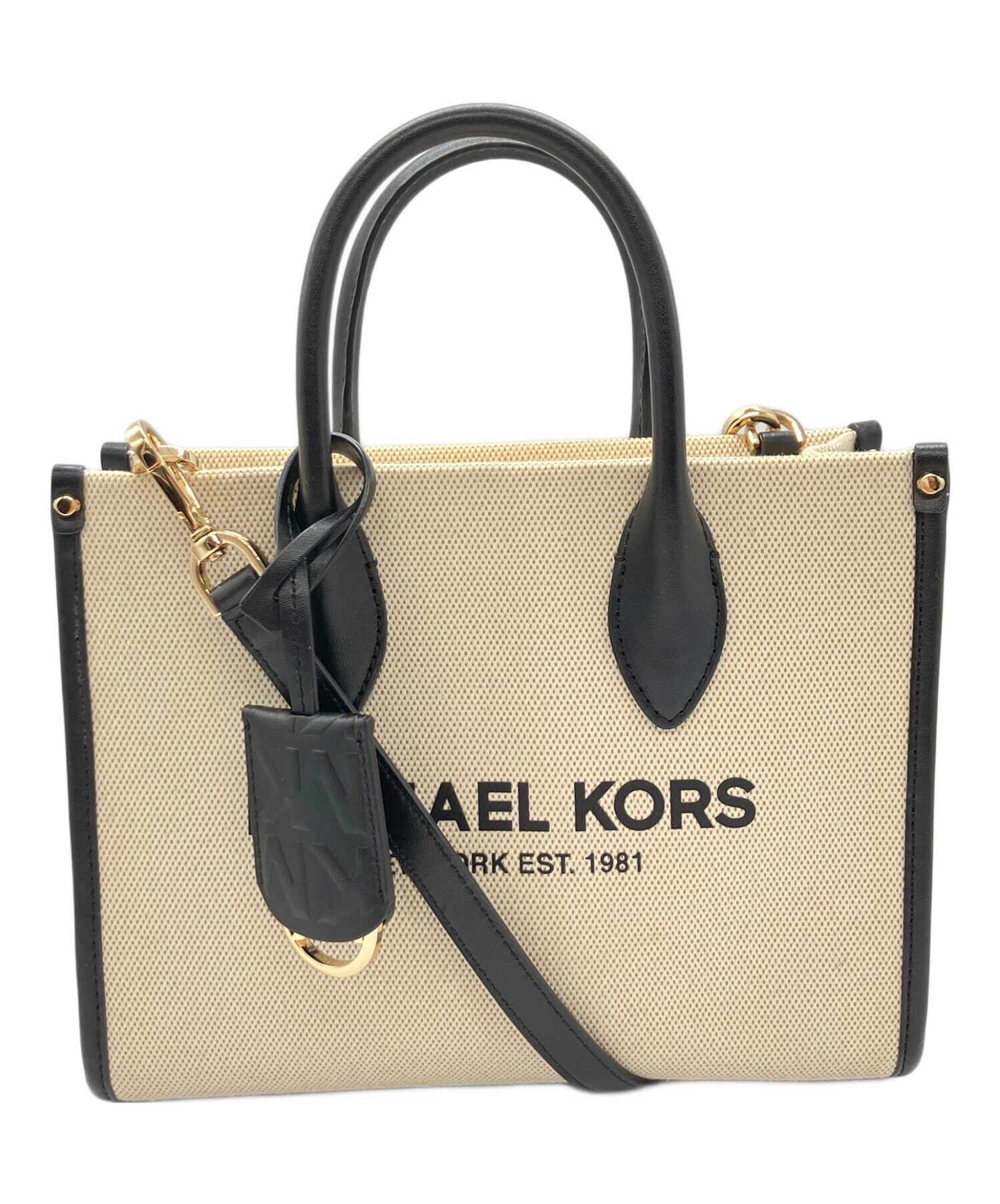 中古・古着通販】MICHAEL KORS (マイケルコース) キャンバス2WAYバッグ