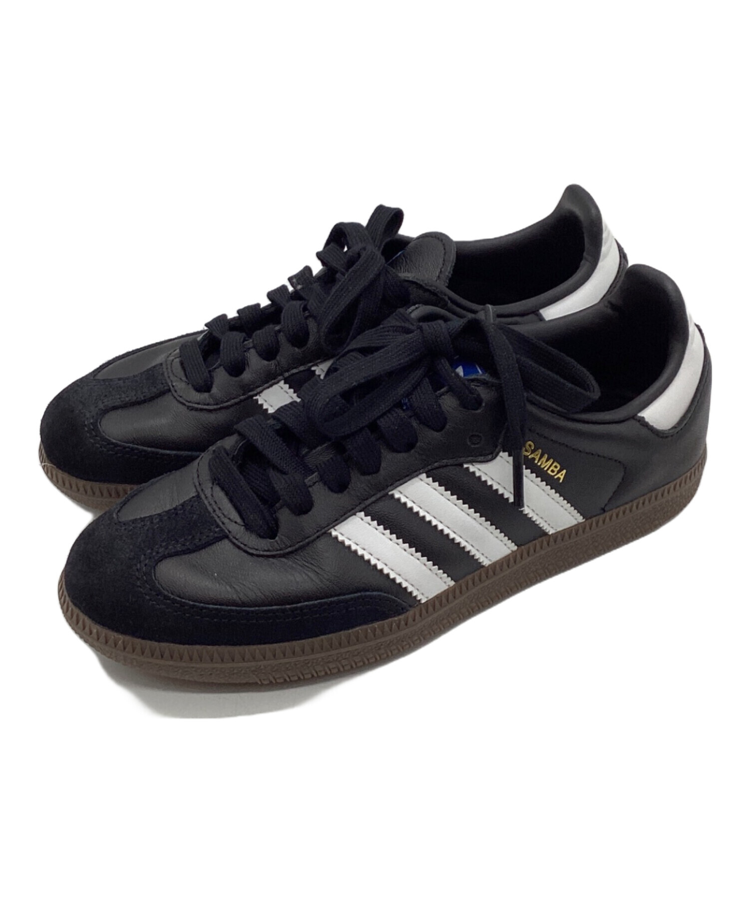 中古・古着通販】adidas (アディダス) サンバOG ブラック サイズ:22
