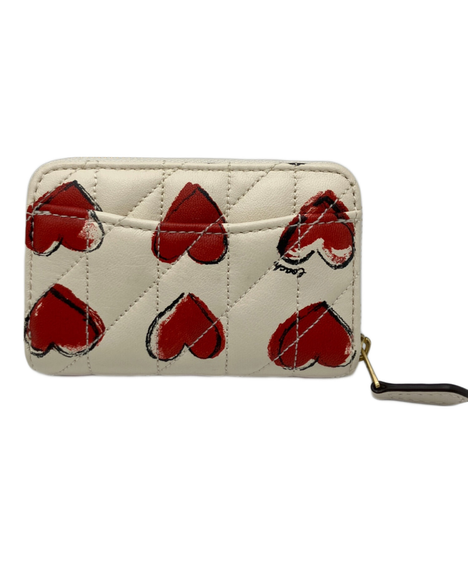 中古・古着通販】COACH (コーチ) ハートデザインキルティングカード
