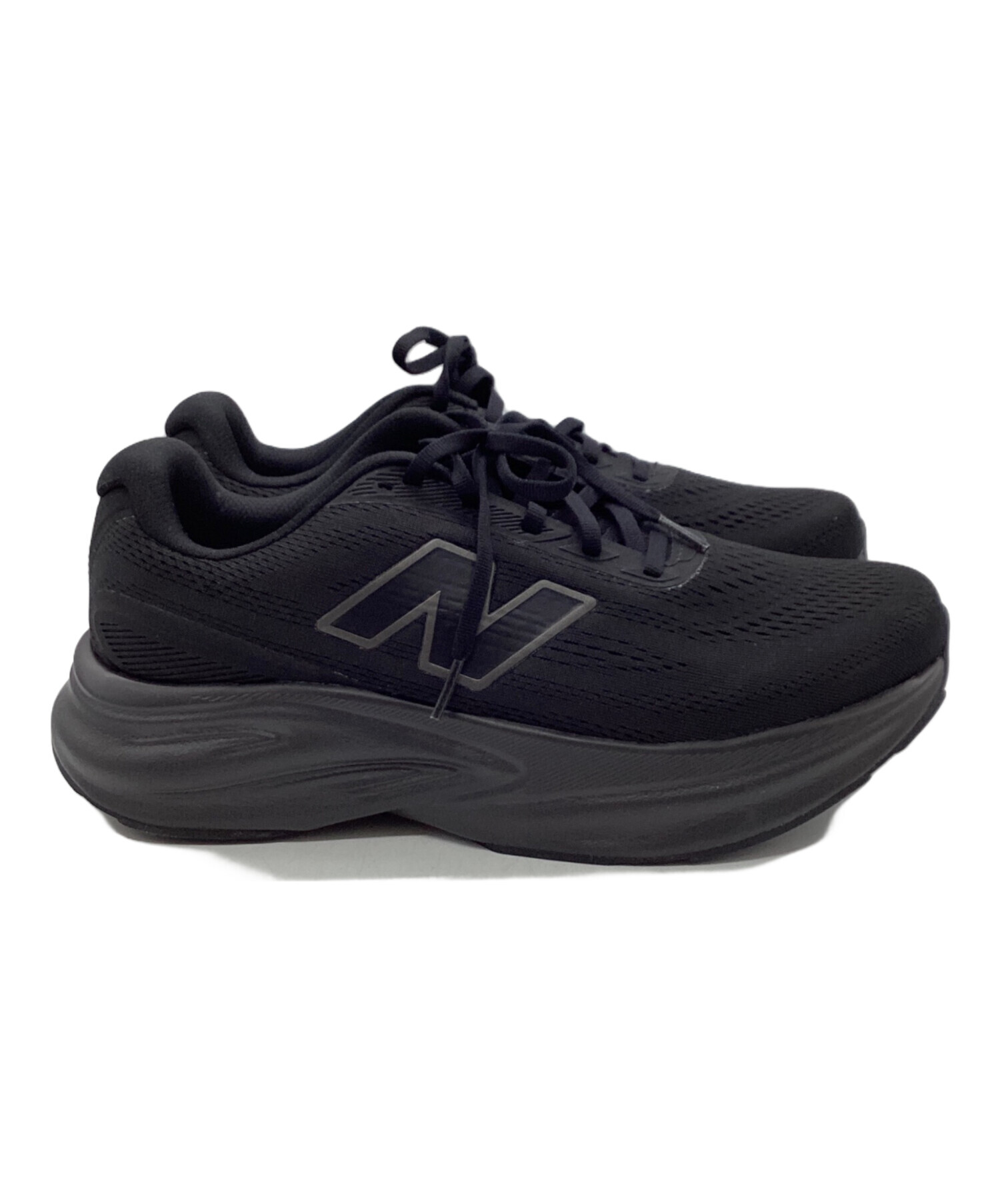 New Balance ニューバランス スニーカー 27cm 黒 【古着】【中古】【送料無料】 中古・古着通販】NEW BALANCE (ニューバランス) ランニングスニーカー