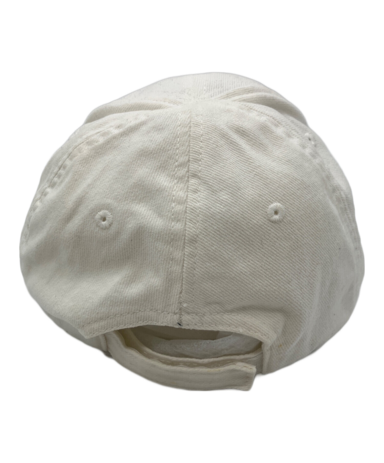 中古・古着通販】BALENCIAGA (バレンシアガ) ロゴキャップ ホワイト