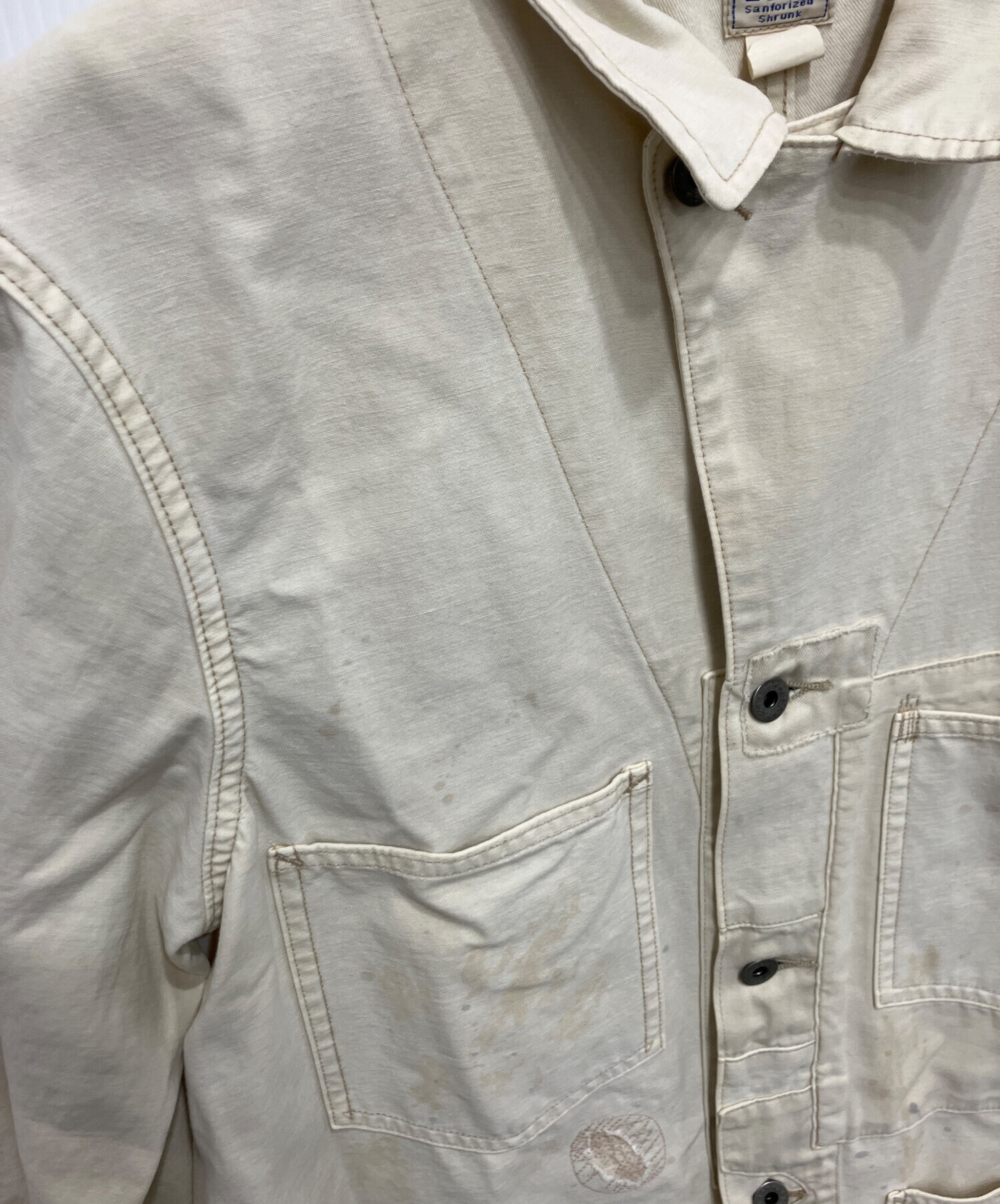 中古・古着通販】RRL (ダブルアールエル) ショップコート ベージュ