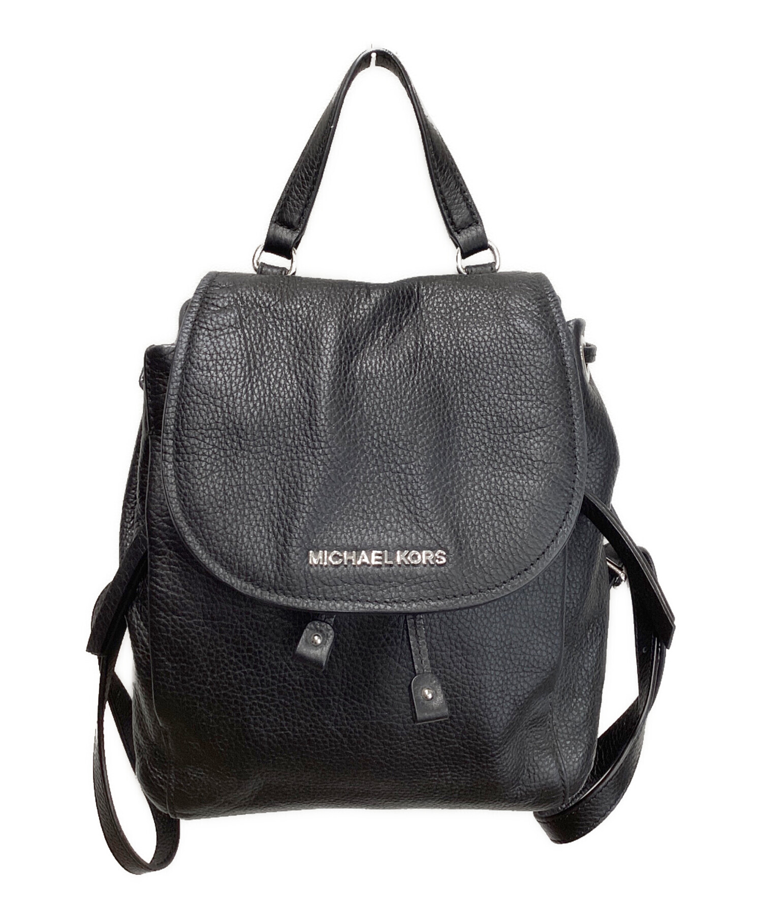 beautyH【新品未使用】MICHAEL KORSマイケルコースリュック 中古・古着通販】MICHAEL KORS (マイケルコース) レザーミニリュック