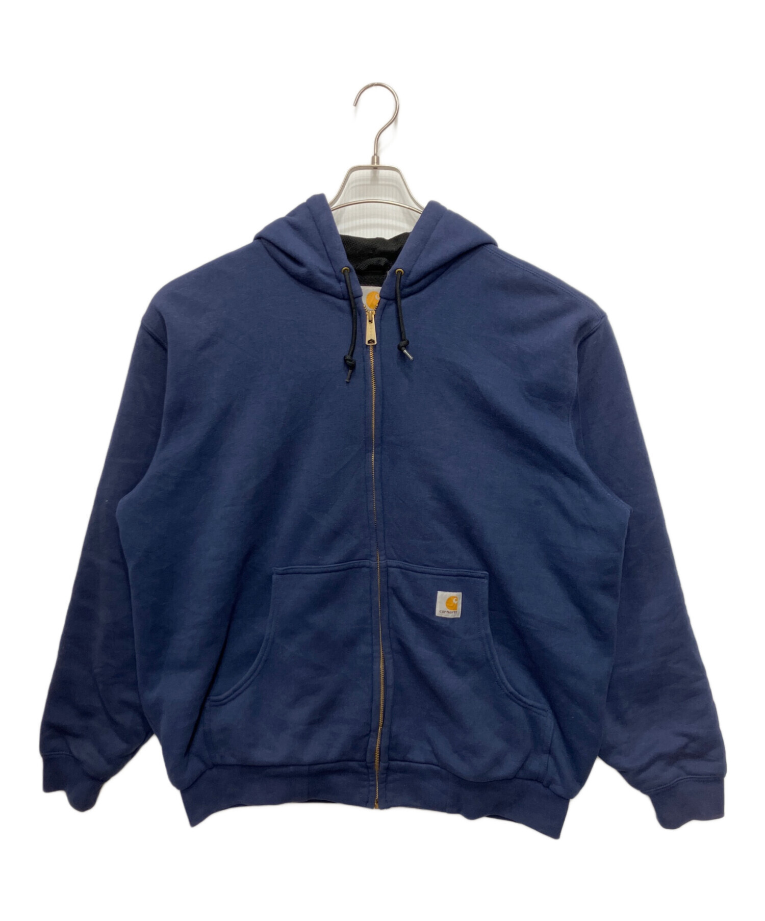 中古・古着通販】CarHartt (カーハート) ジップパーカー ネイビー