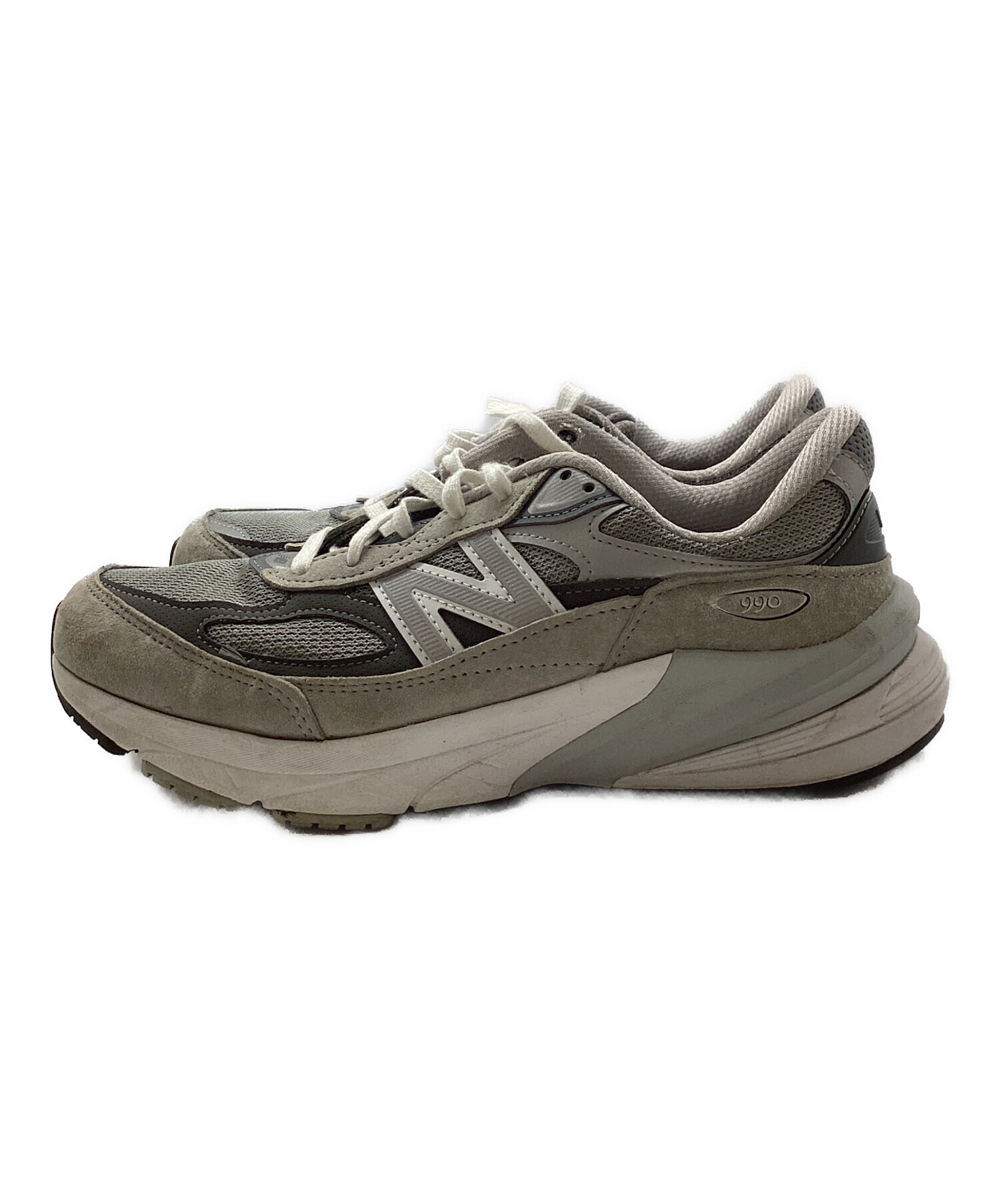 中古・古着通販】NEW BALANCE (ニューバランス) 990V6 グレー サイズ