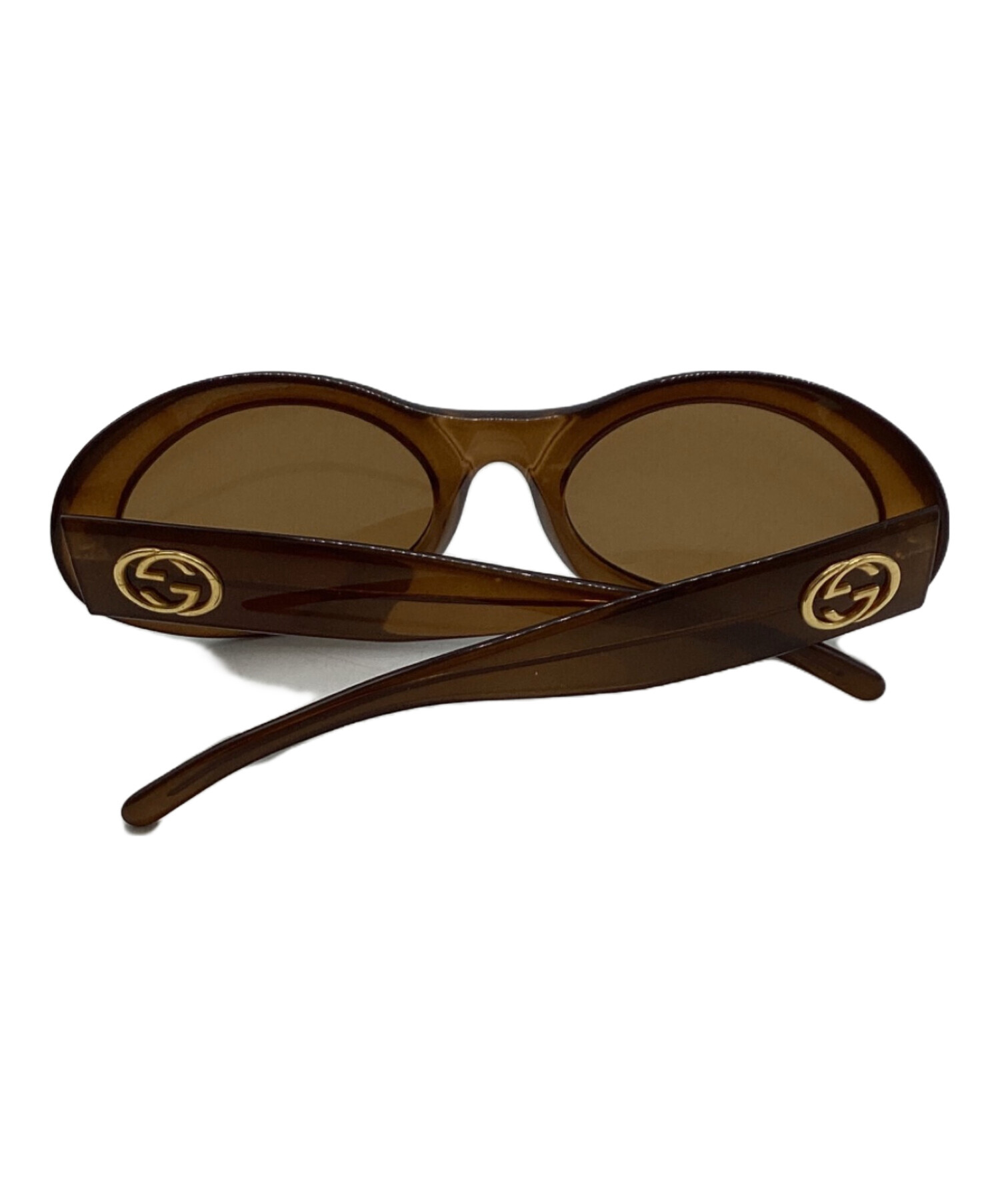 中古・古着通販】GUCCI (グッチ) サングラス ブラウン サイズ:56□22
