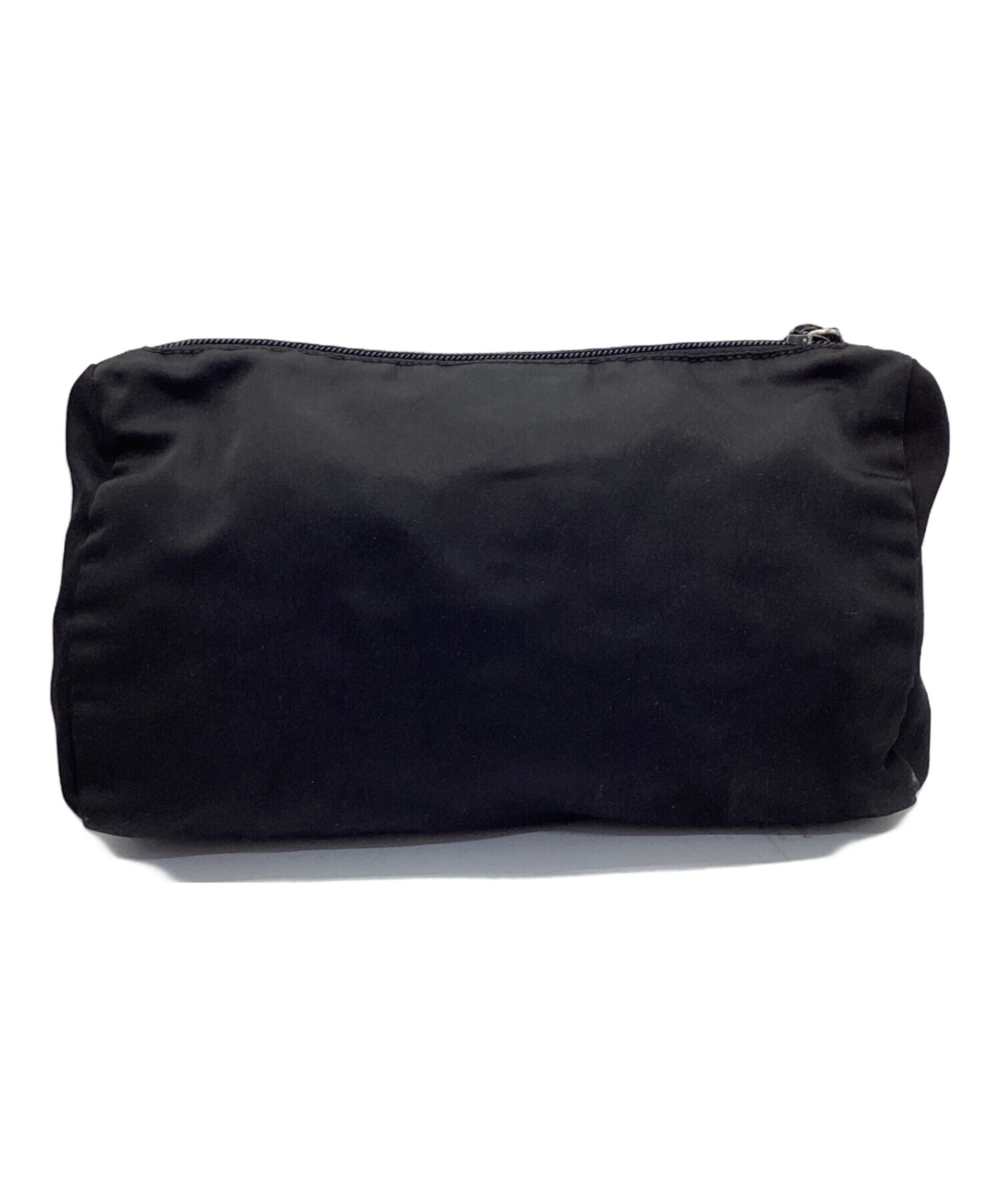 中古・古着通販】PRADA (プラダ) ナイロンポーチ ブラック｜ブランド