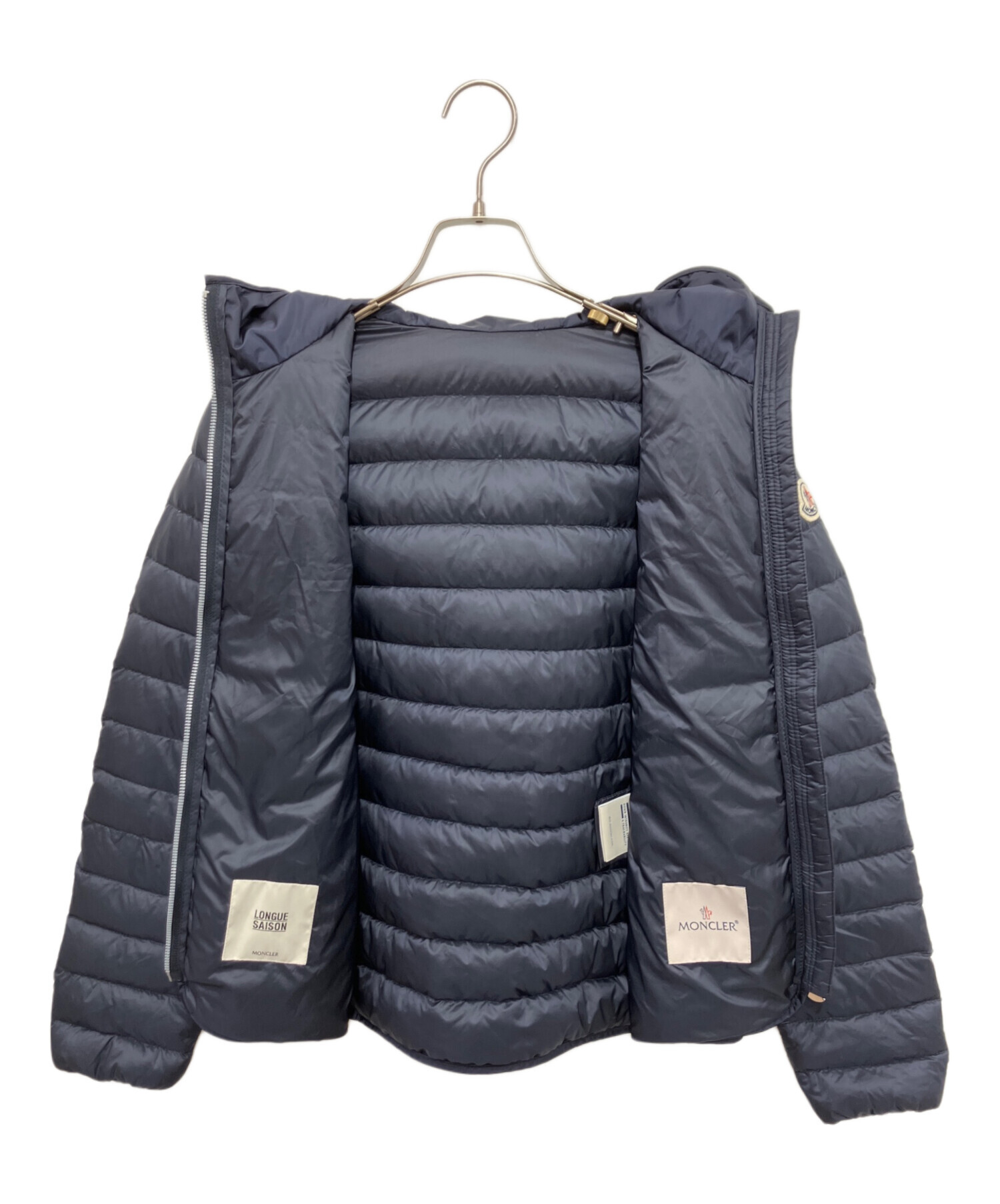 中古・古着通販】MONCLER (モンクレール) ダウンジャケット ネイビー