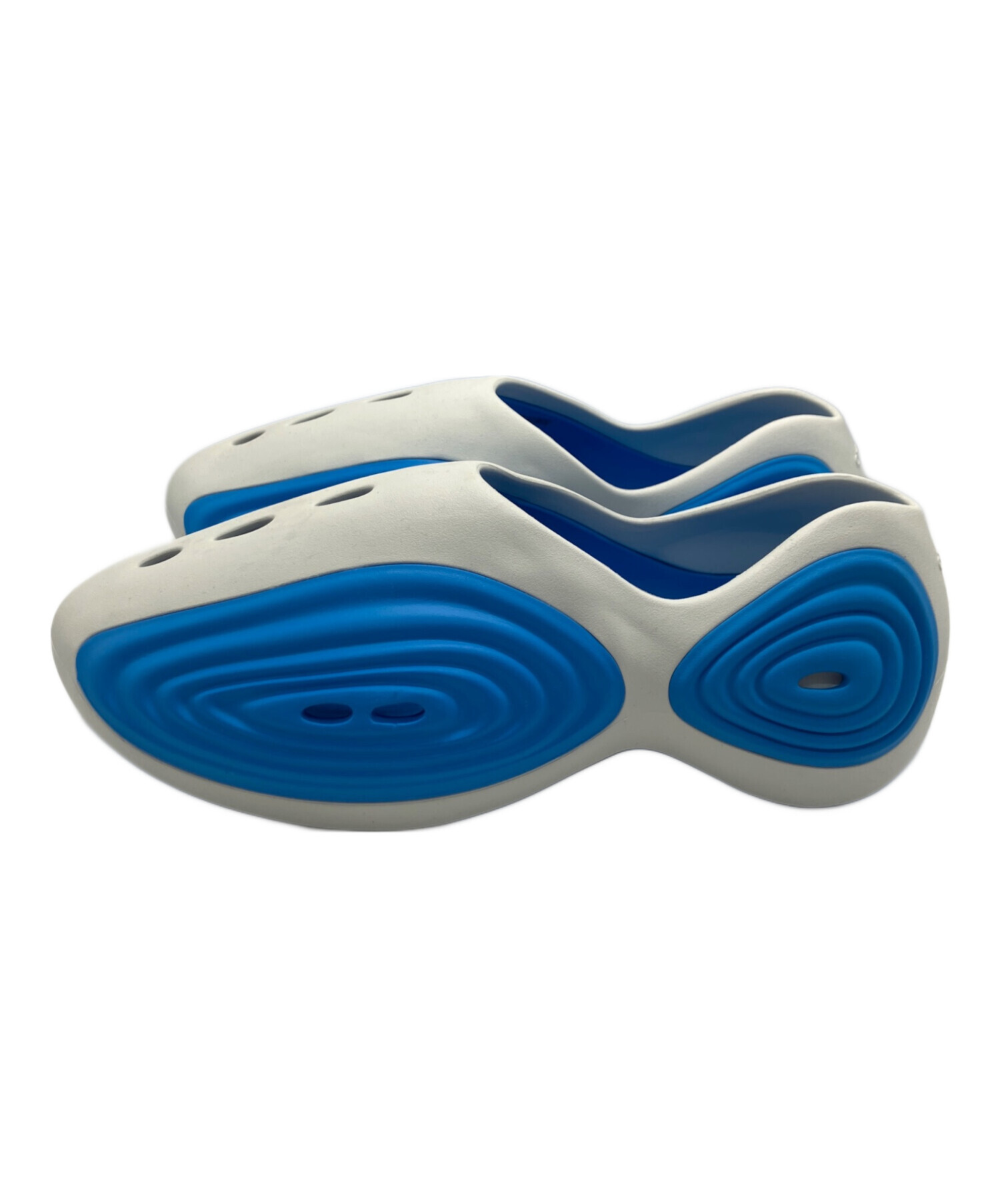 中古・古着通販】crocs (クロックス) rippleサンダル ホワイト×ブルー