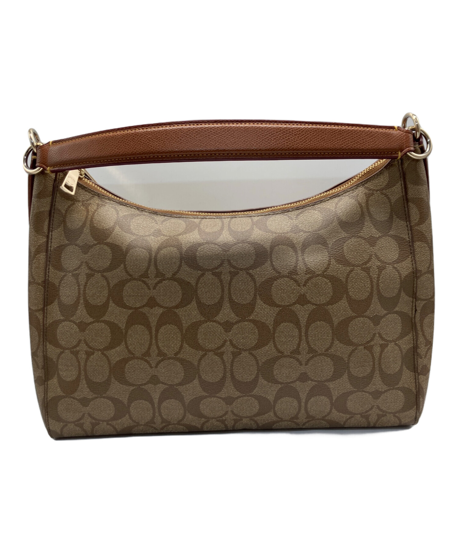 中古・古着通販】COACH (コーチ) 2WAYショルダーバッグ ブラウン