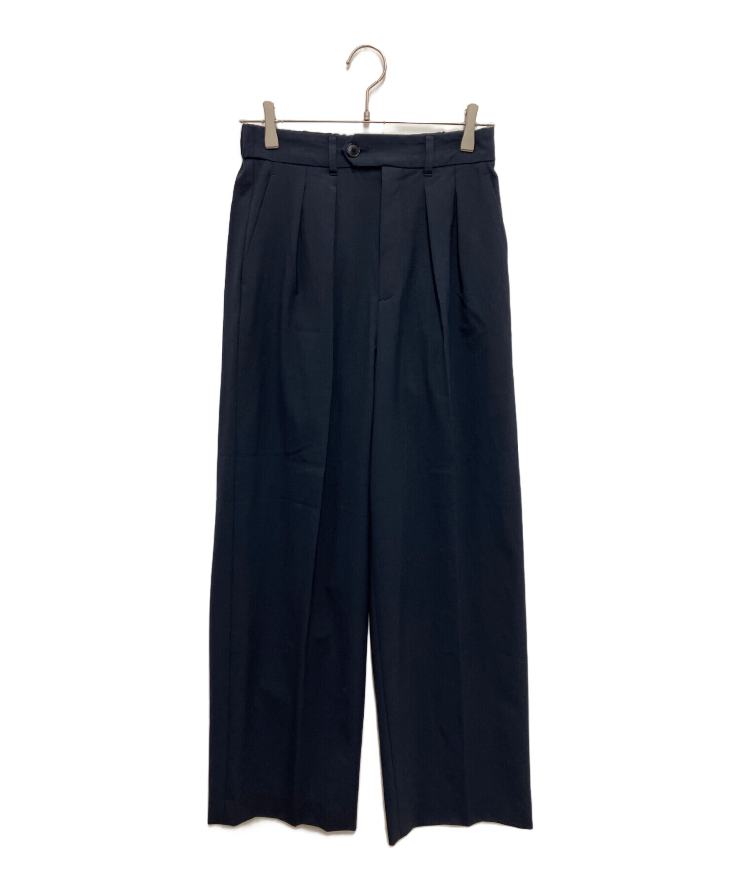 ★洋欲しい★ 中古・古着通販】23区 (ニジュウサンク) TWマットクロス ワイドパンツ