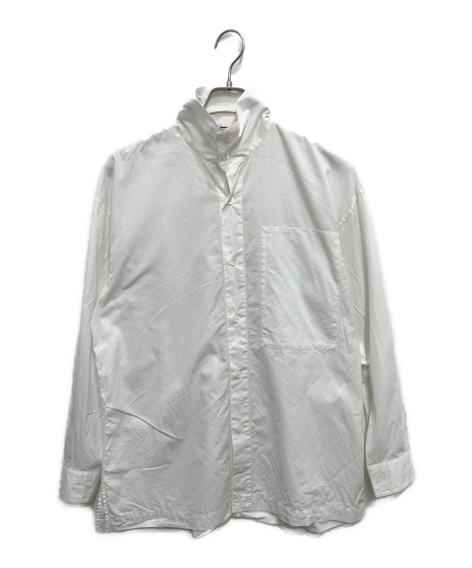 中古・古着通販】ISSEY MIYAKE (イッセイミヤケ) スタンドカラーシャツ
